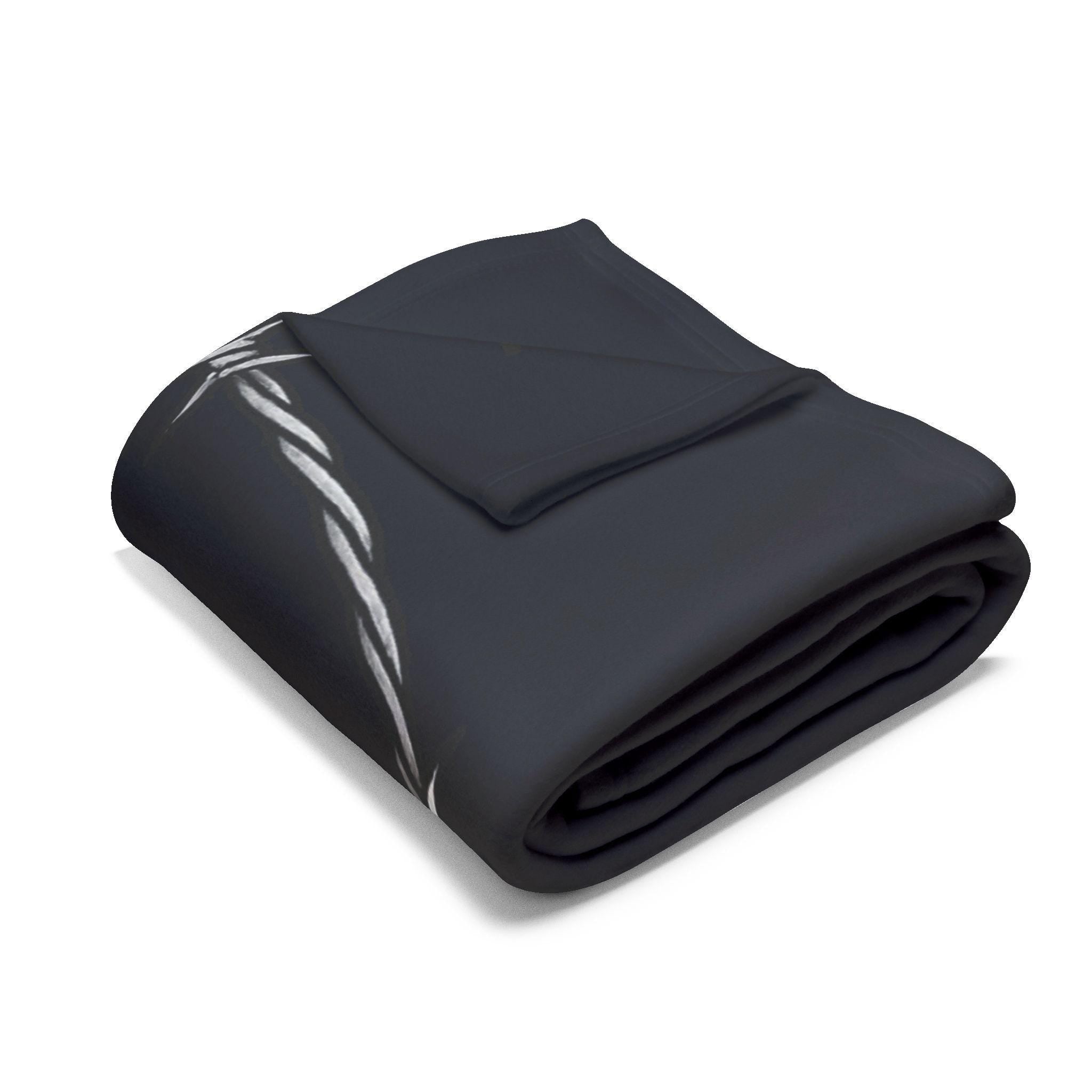 Skull Art Fleece Blanket VeinLine Studio