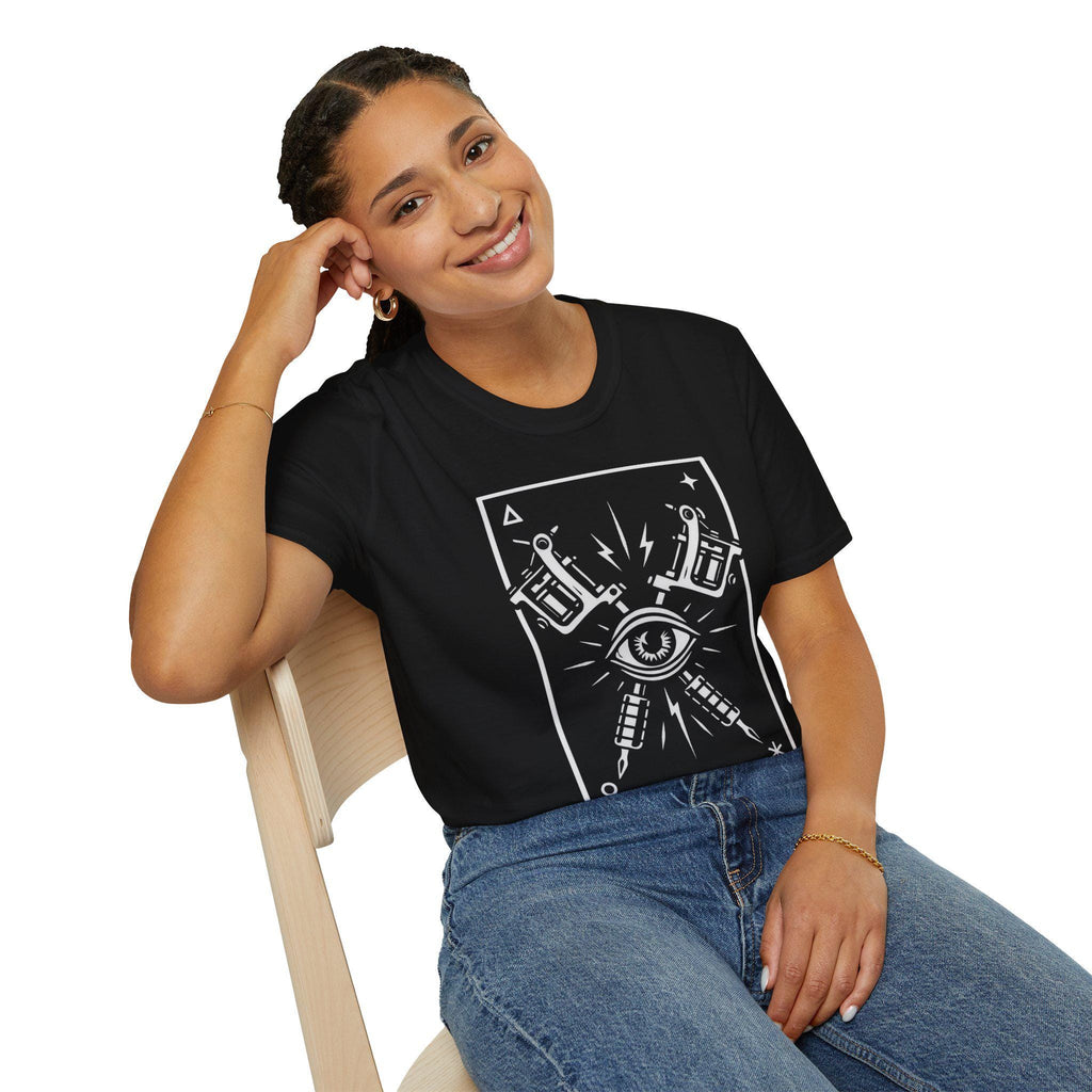 Tattoo-Inspired Graphic T-Shirt VeinLine Studio
