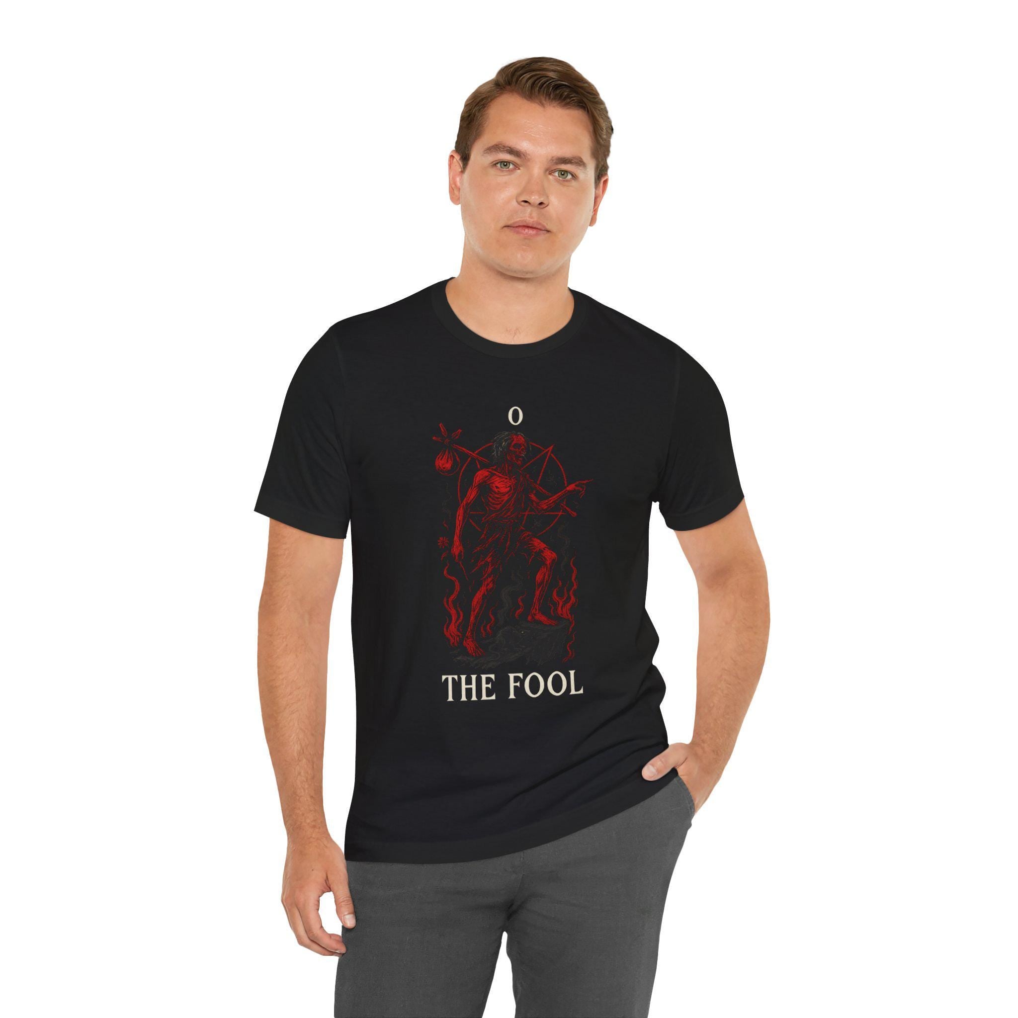 The Fool Tarot Graphic T-Shirt VeinLine Studio
