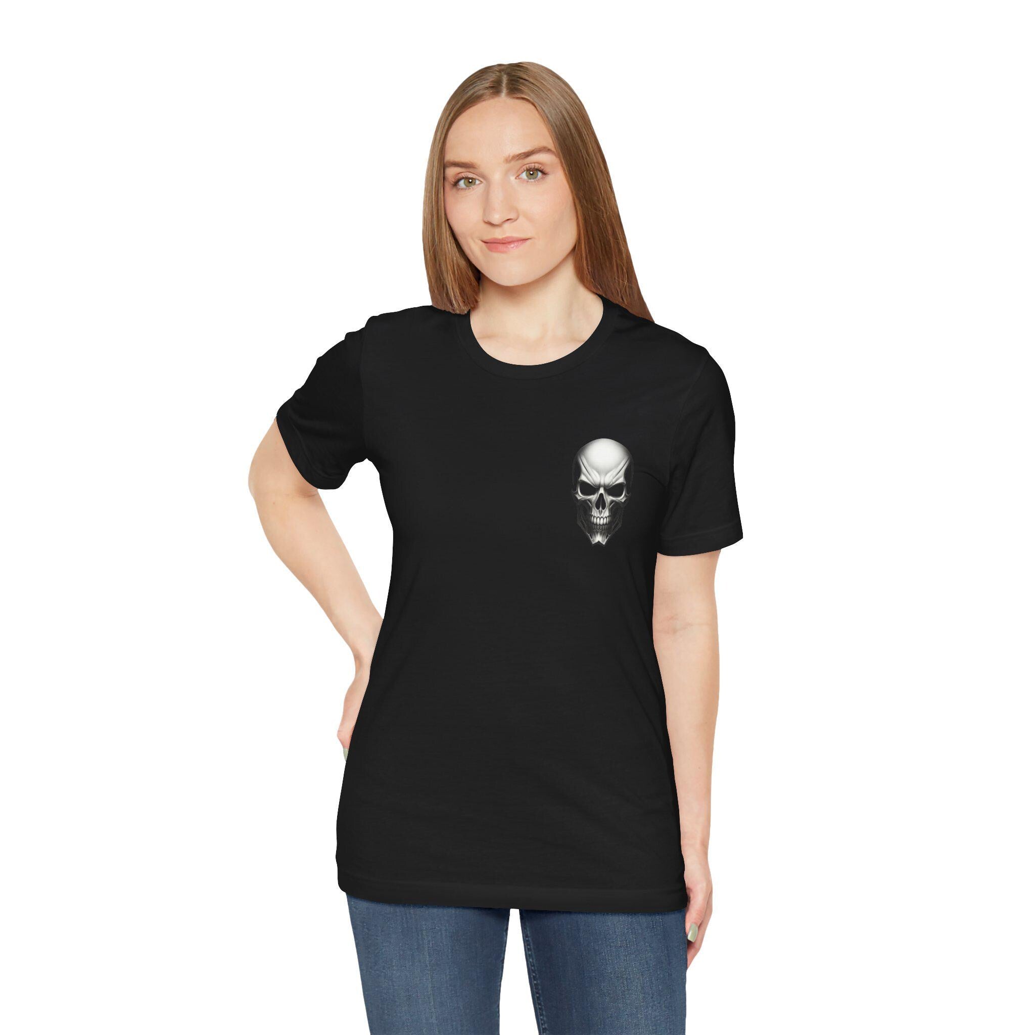 Skull Unisex Tee,  Goth Shirt VeinLine Studio