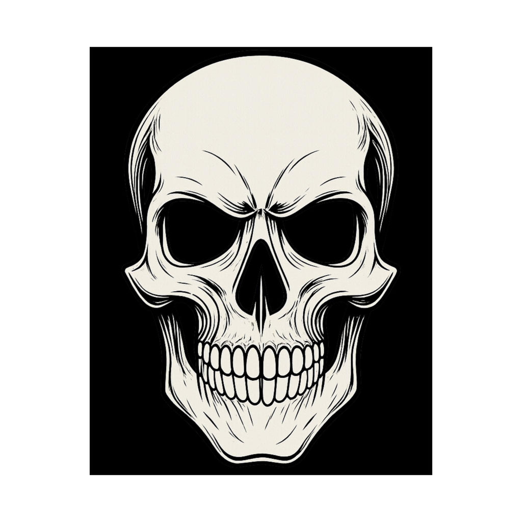 Skull Wall Art Poster VeinLine Studio