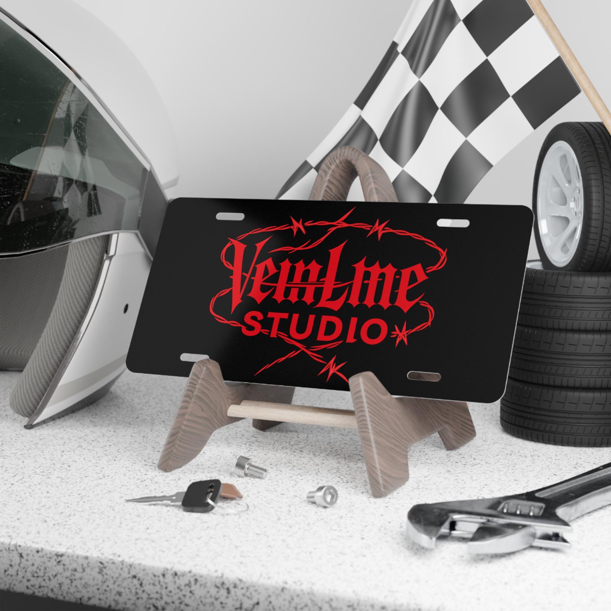 Custom Vanity License Plate, Personalized Car Decor, Gift for Car Enthusiasts, Unique Auto Accessory, Cool Customization, Garage Art