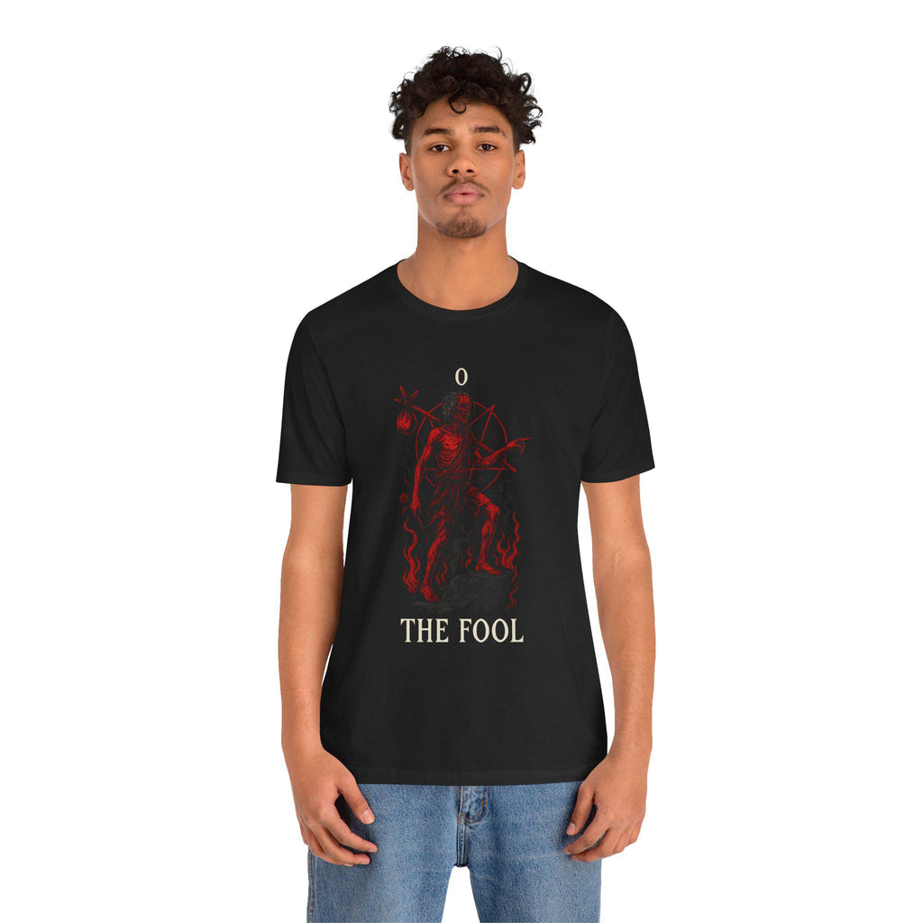 The Fool Tarot Graphic T-Shirt VeinLine Studio