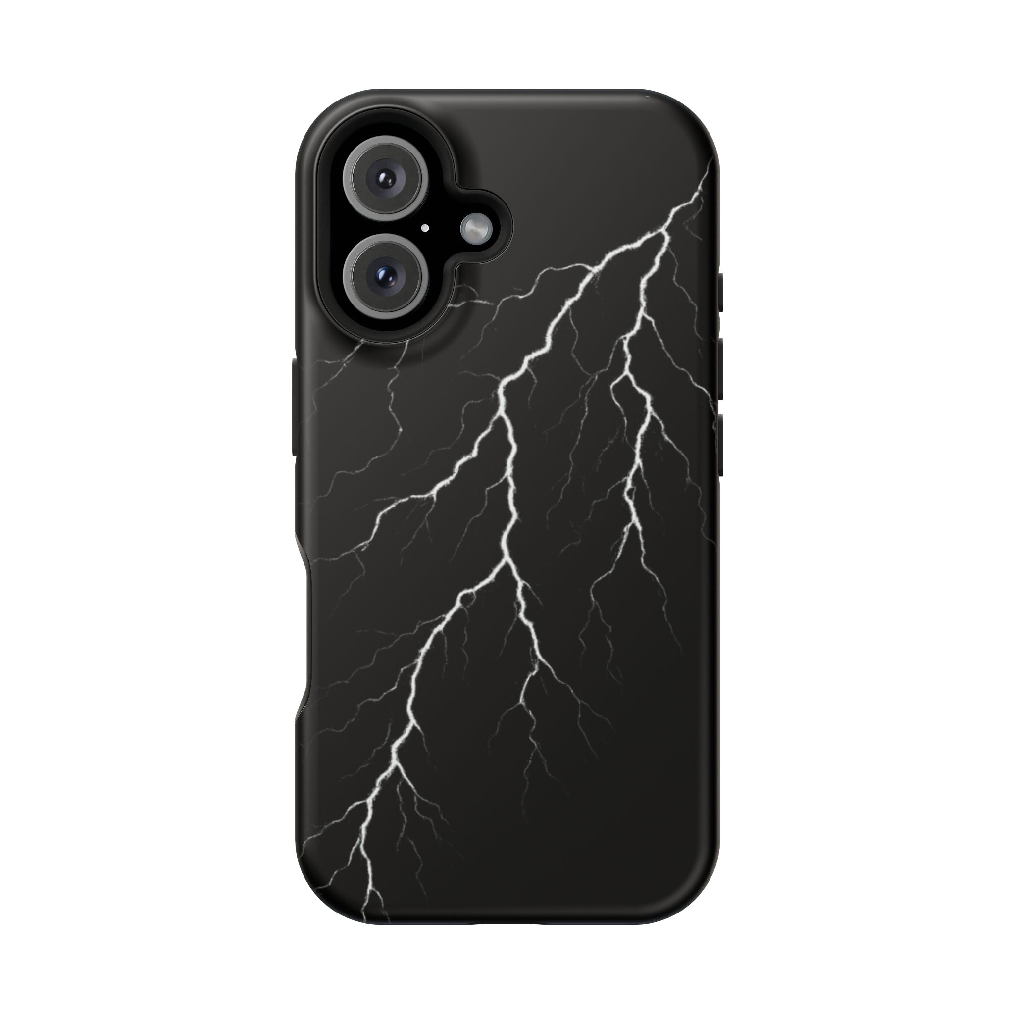 Black Lightning Phone Case – Impact‑Resistant Protective Cover