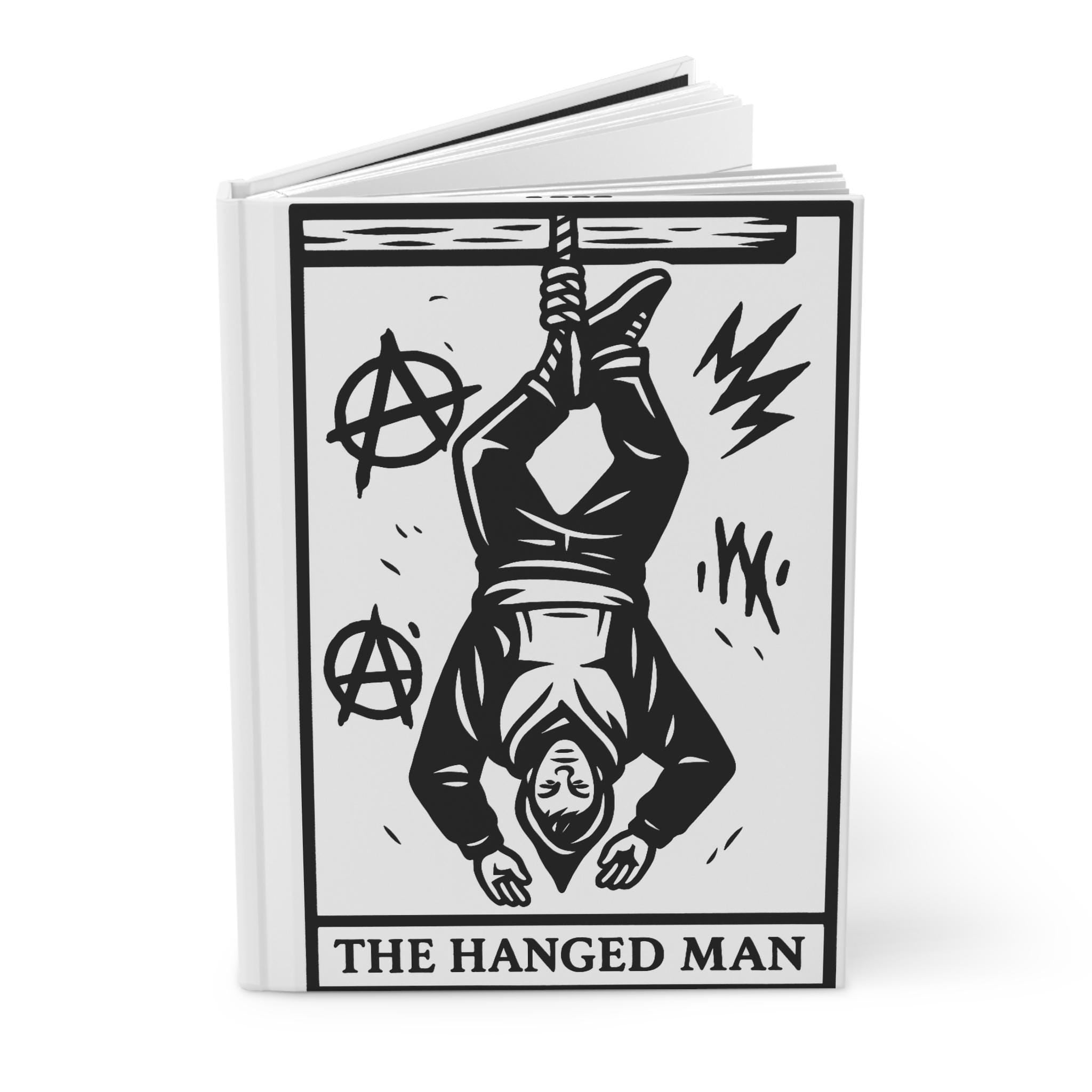 The Hanged Man Tarot Hardcover Journal VeinLine Studio