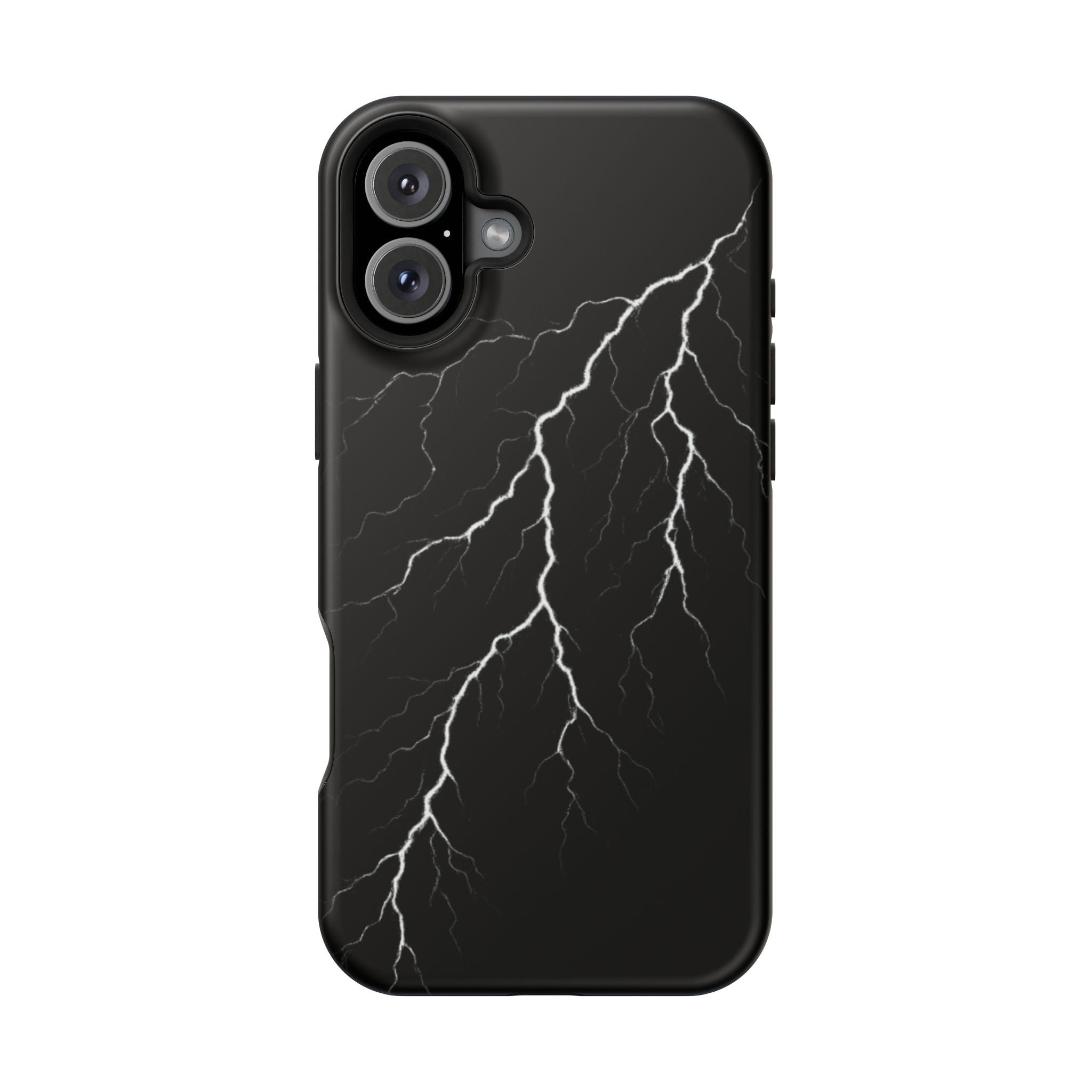 Black Lightning Phone Case – Impact‑Resistant Protective Cover