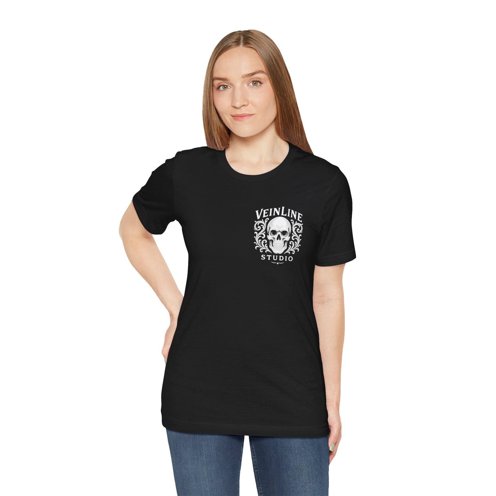 Skull Tshirt VeinLine Studio