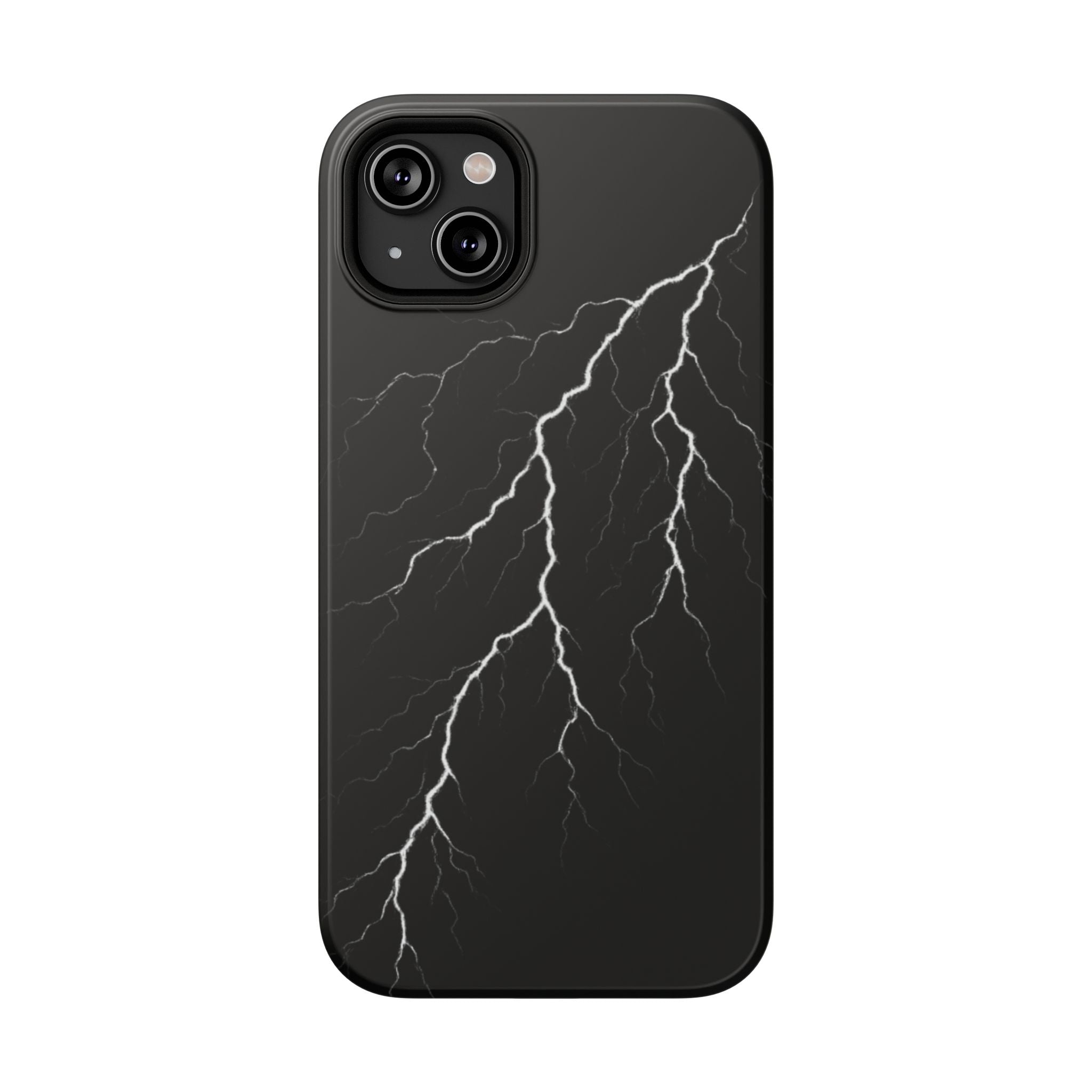 Black Lightning Phone Case – Impact‑Resistant Protective Cover