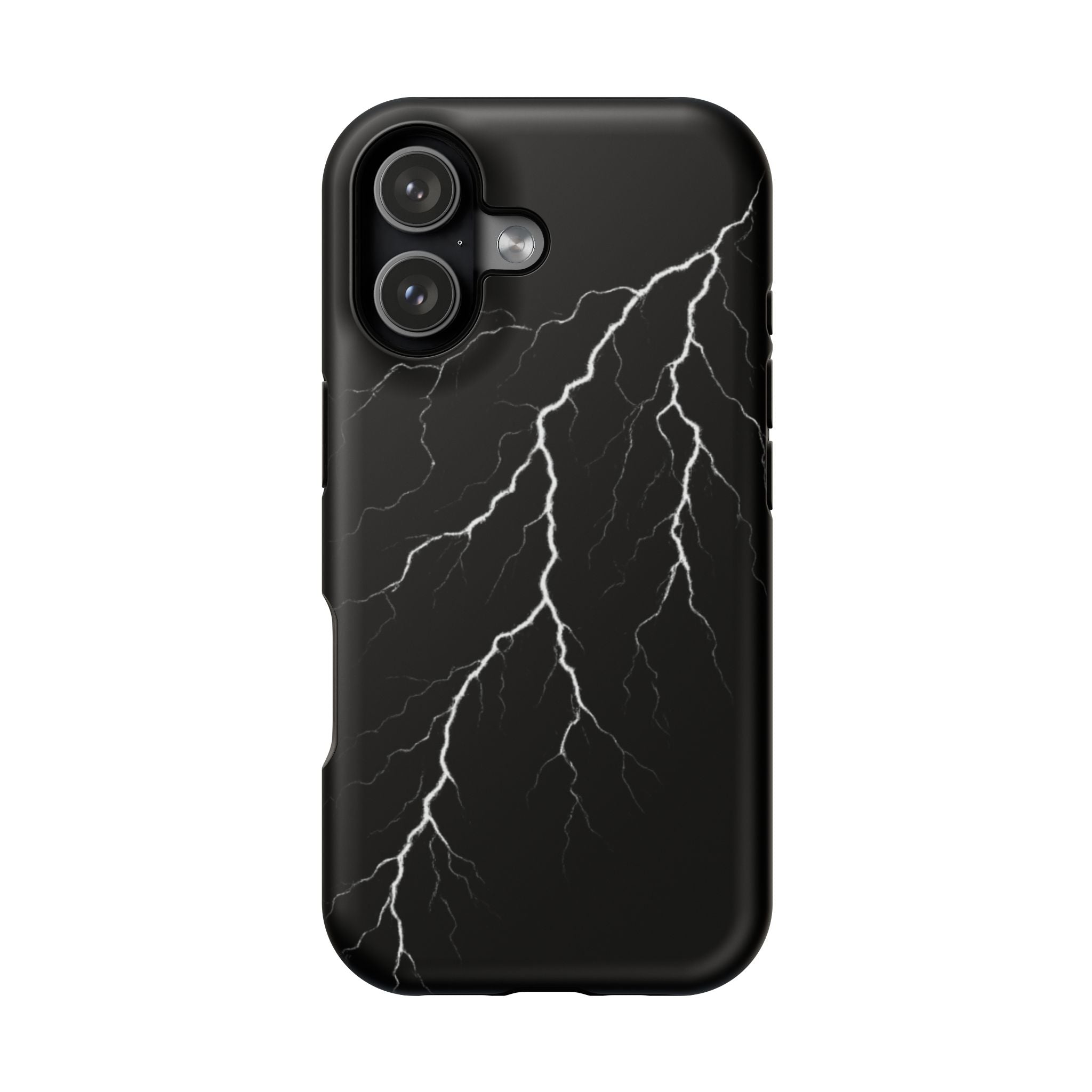 Black Lightning Phone Case – Impact‑Resistant Protective Cover