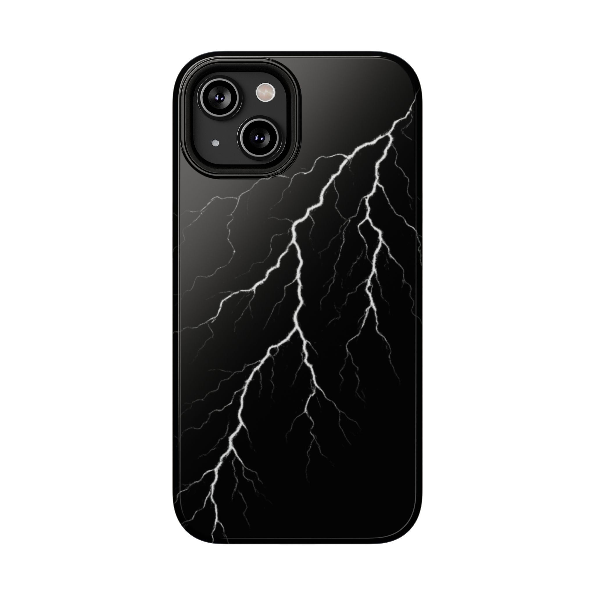 Black Lightning Phone Case – Impact‑Resistant Protective Cover