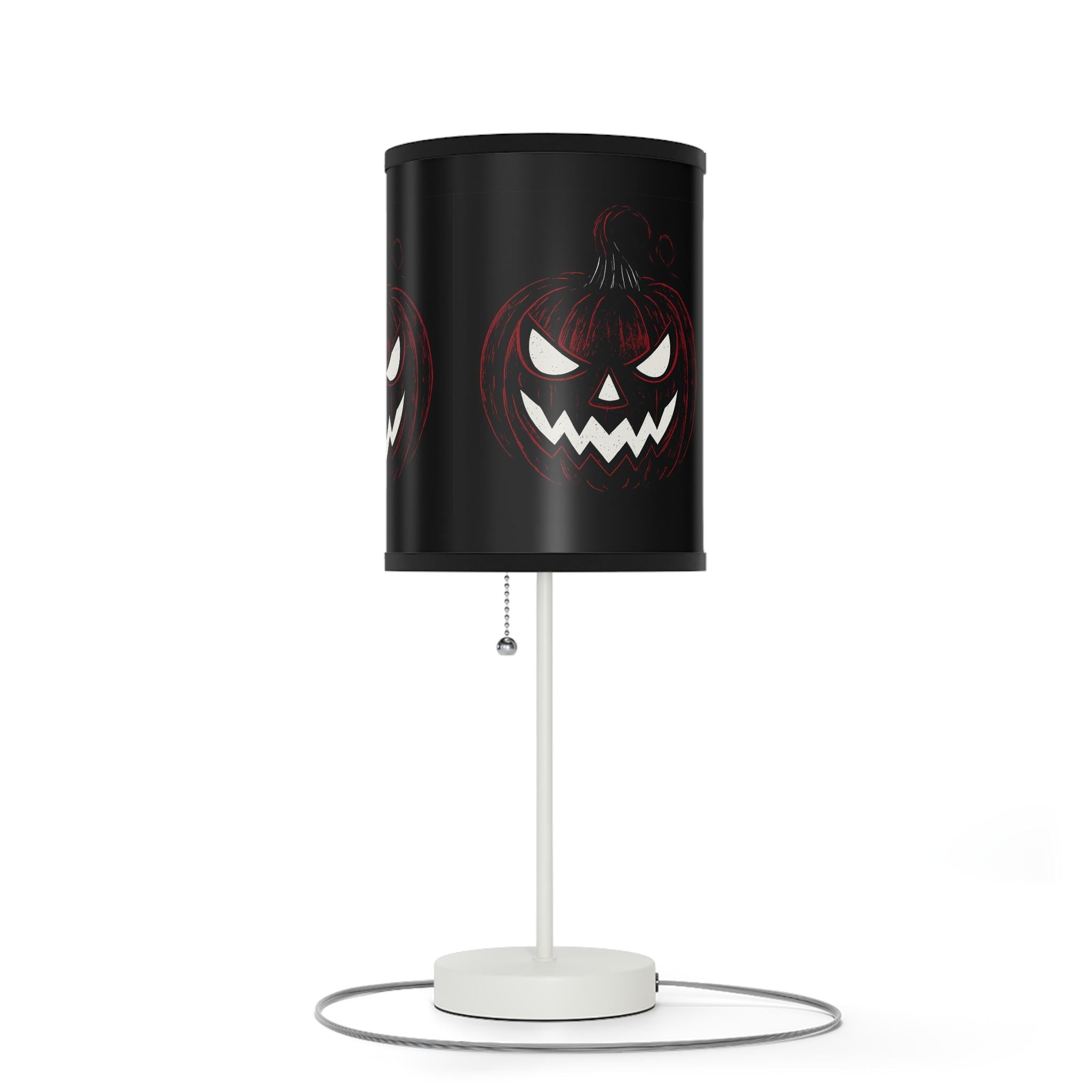 Halloween Pumpkin Lamp: Spooky Jack-o'-Lantern VeinLine Studio