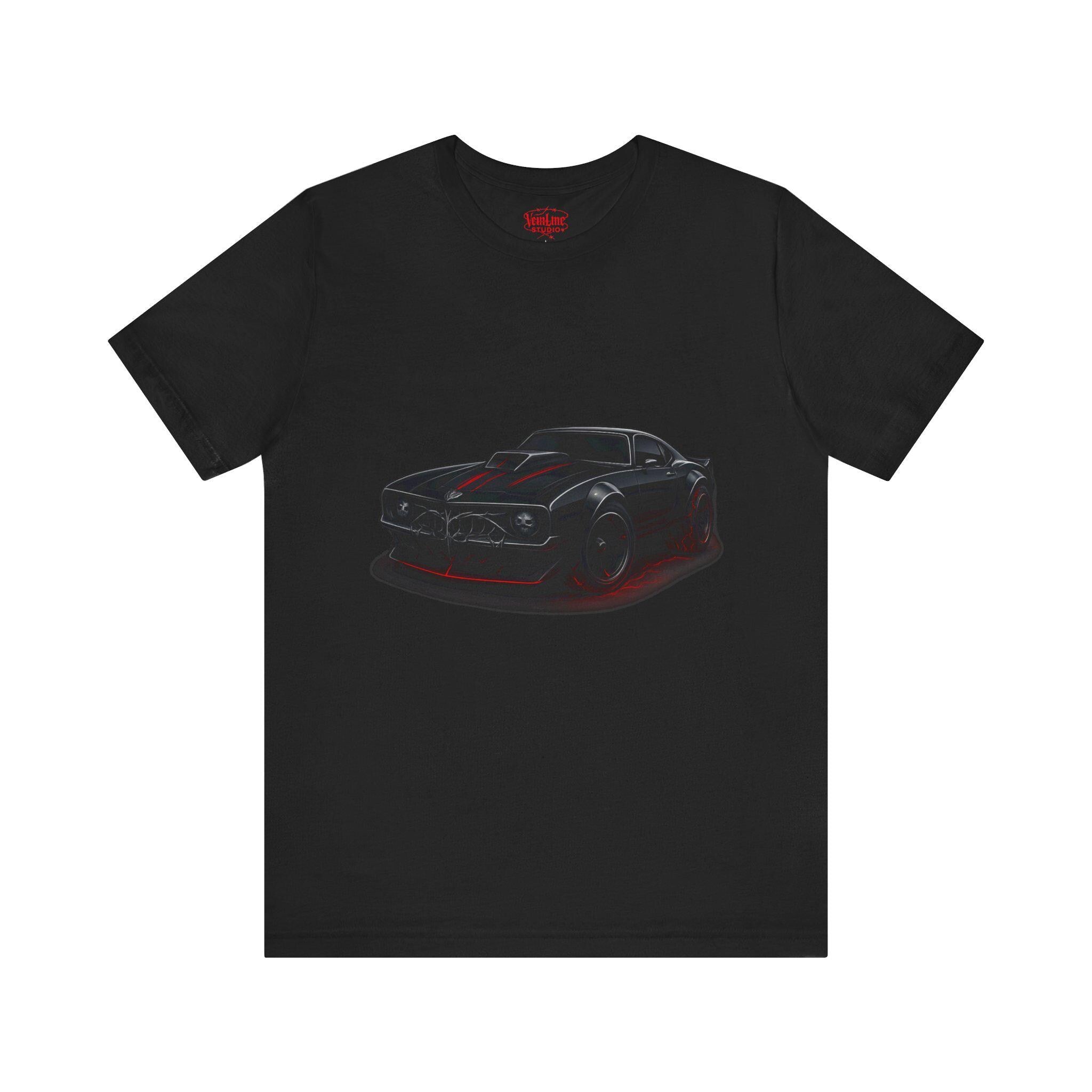 Gothic Muscle Car Tshirt VeinLine Studio