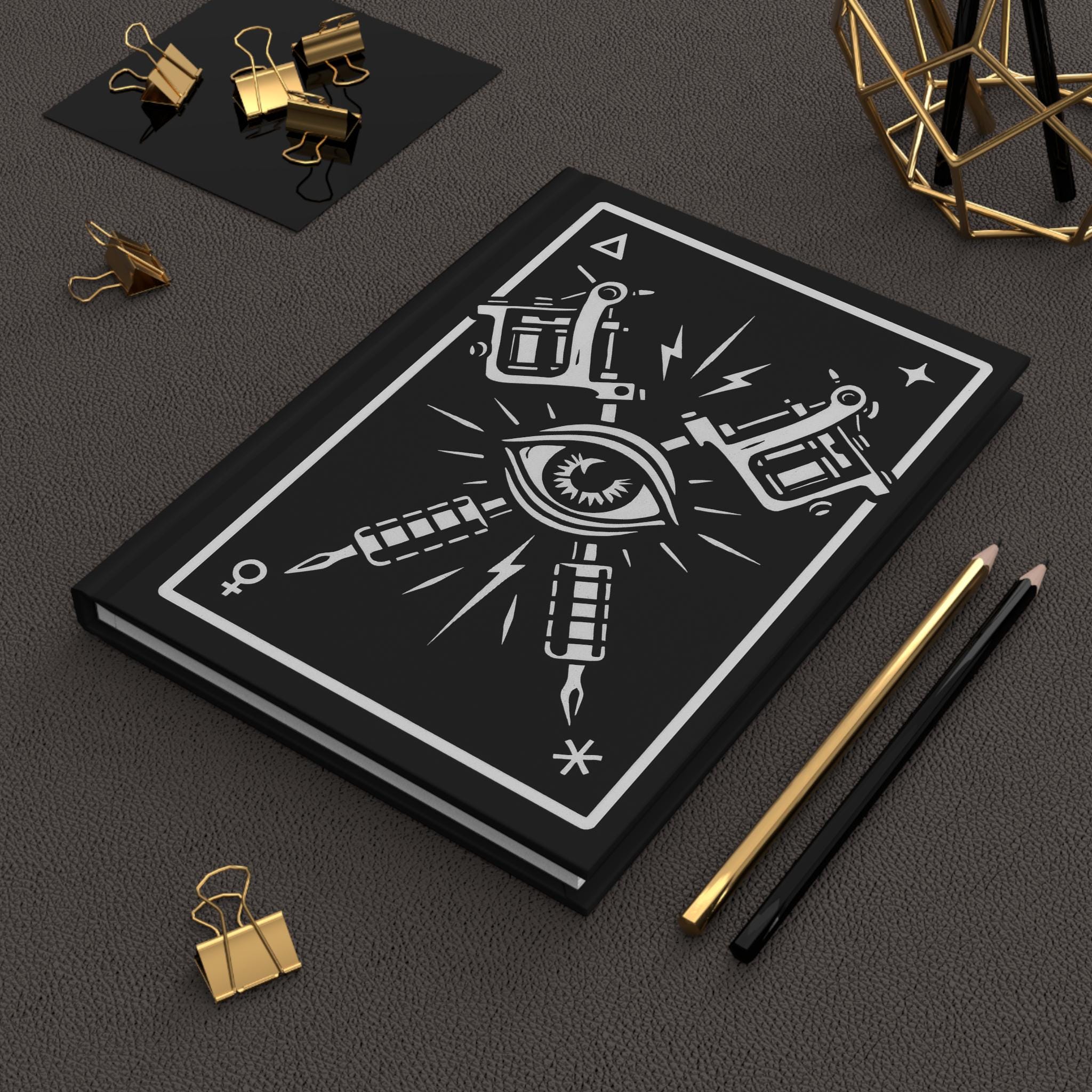 Tattoo Artist Hardcover Journal: Sketchbook VeinLine Studio
