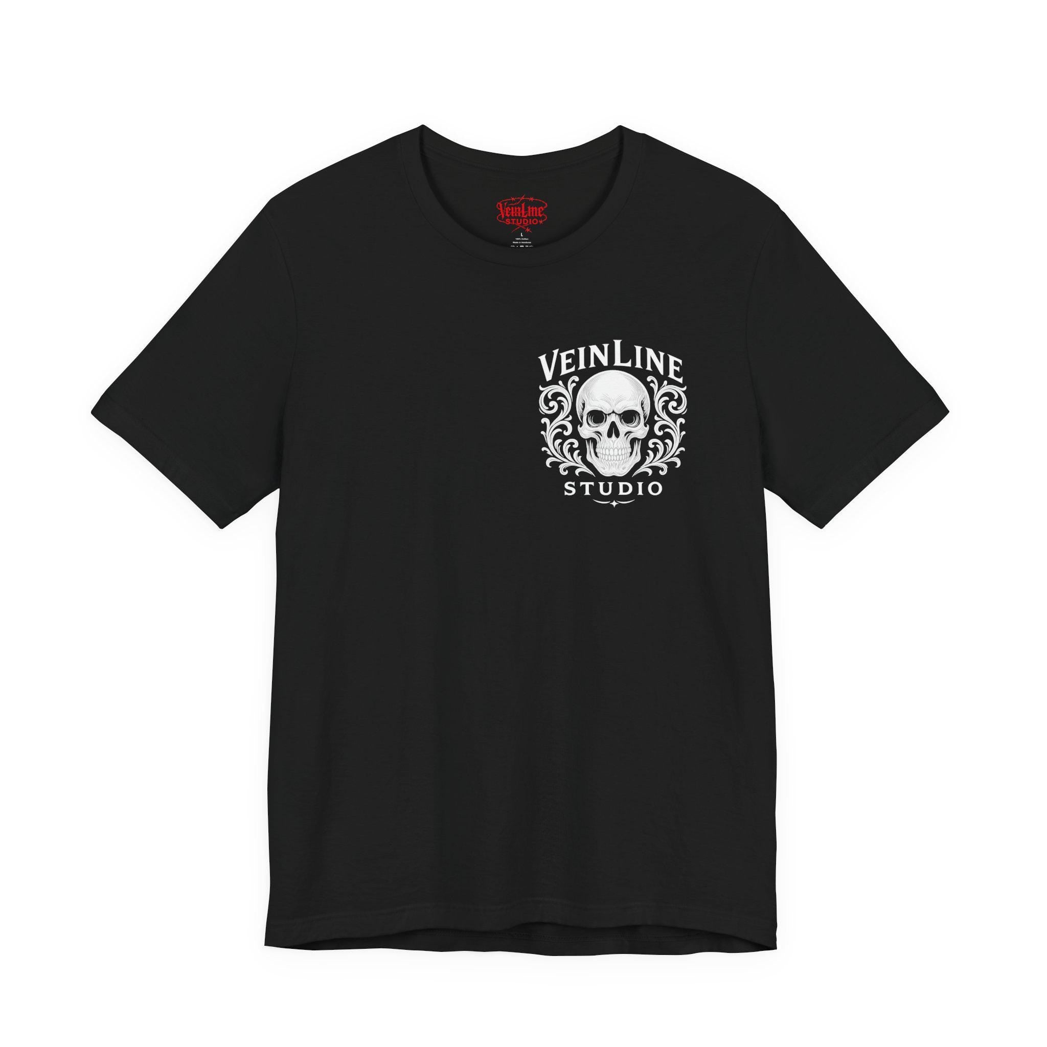 Skull Tshirt VeinLine Studio