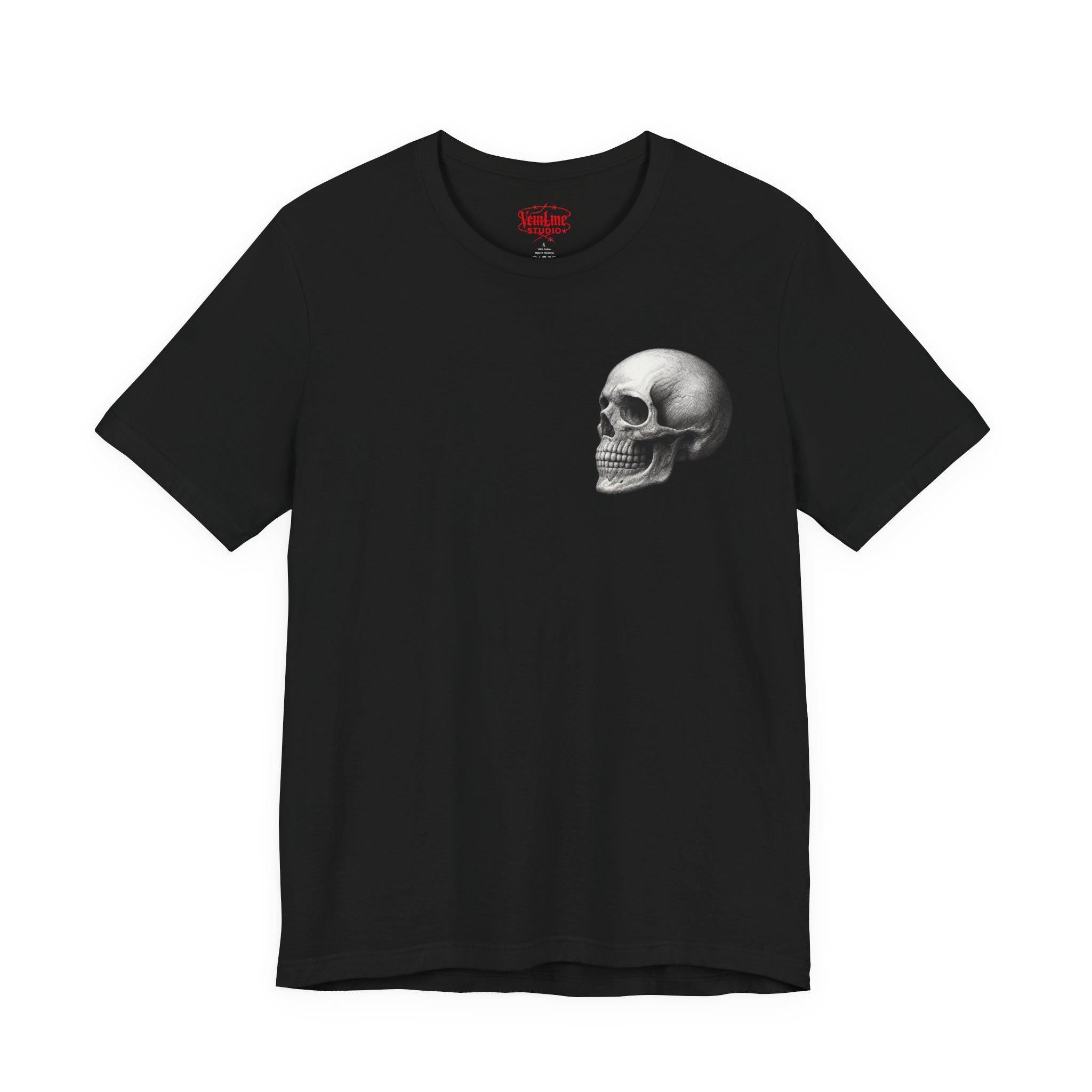 Skull Tshirt by VeinLine Studio