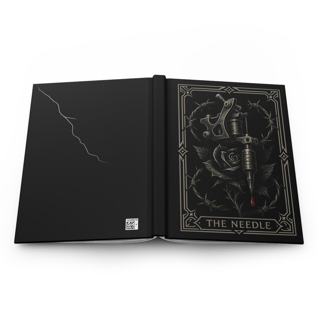 Gothic Tattoo Journal - The Needle, Creative Writing Notebook, VeinLine Studio