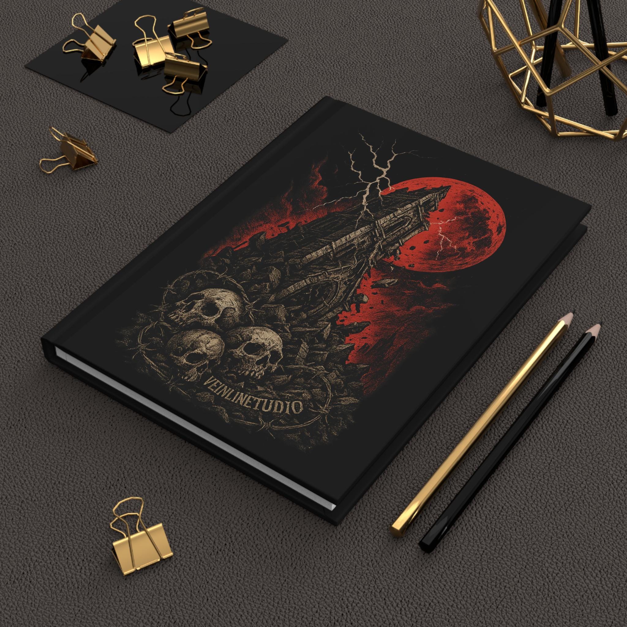 Gothic Hardcover Journal VeinLine Studio
