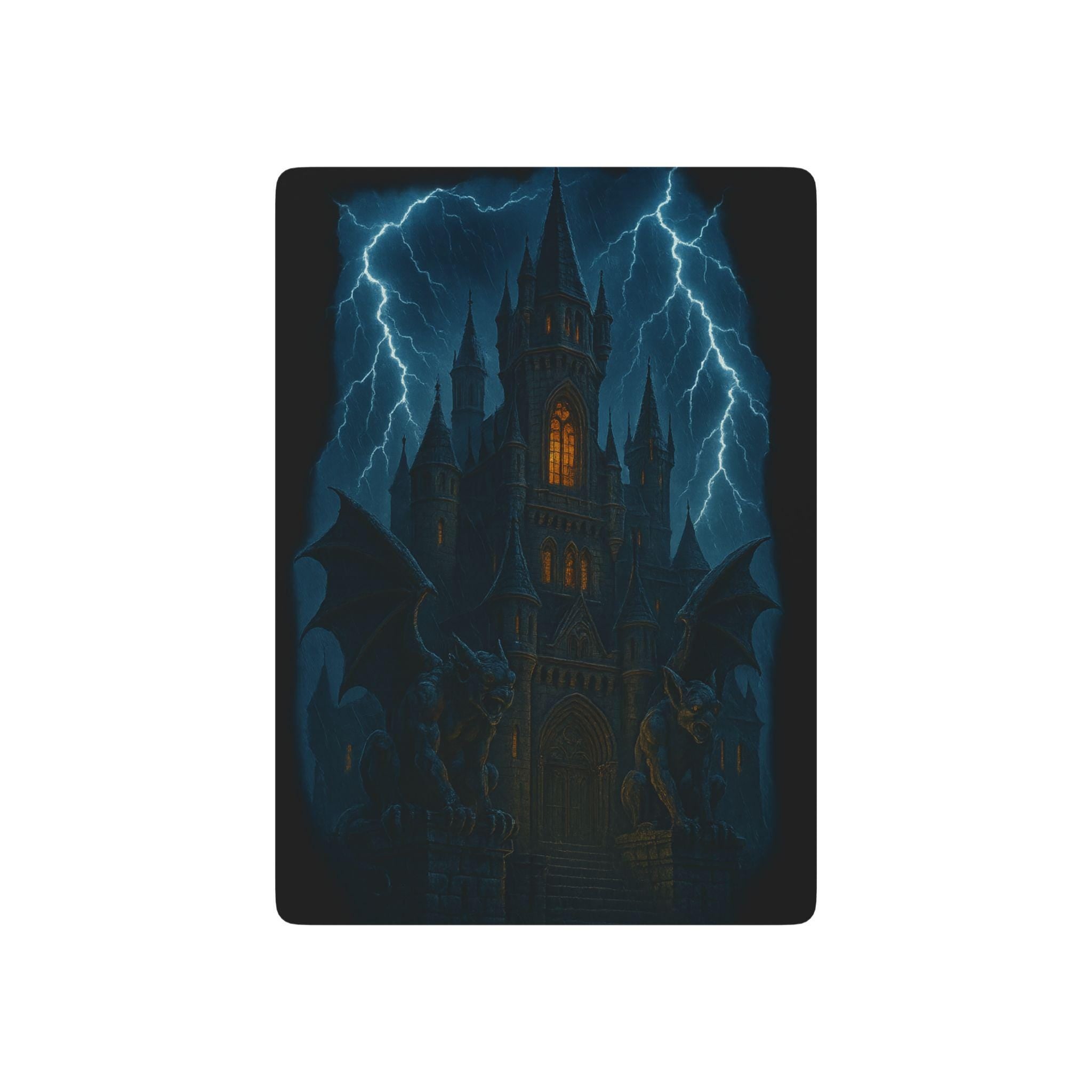 Mystical Poker Playing Cards: Dark Castle Design Spooky Deck VeinLine Studio