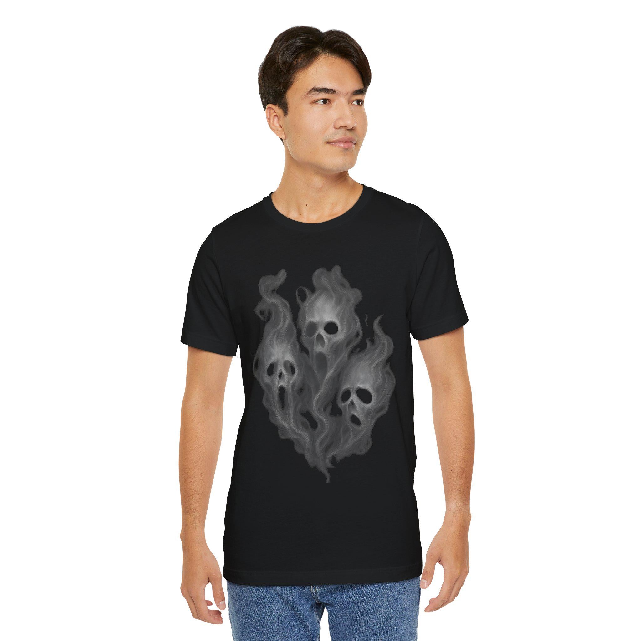 Ghostly gothic Tshirt, VeinLine Studio