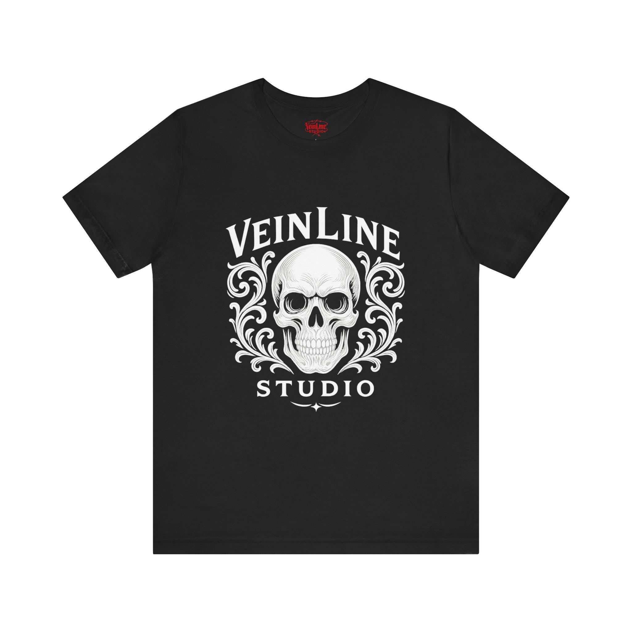 Skull VeinLine Studio Bella+Canvas 3001 Tshirt