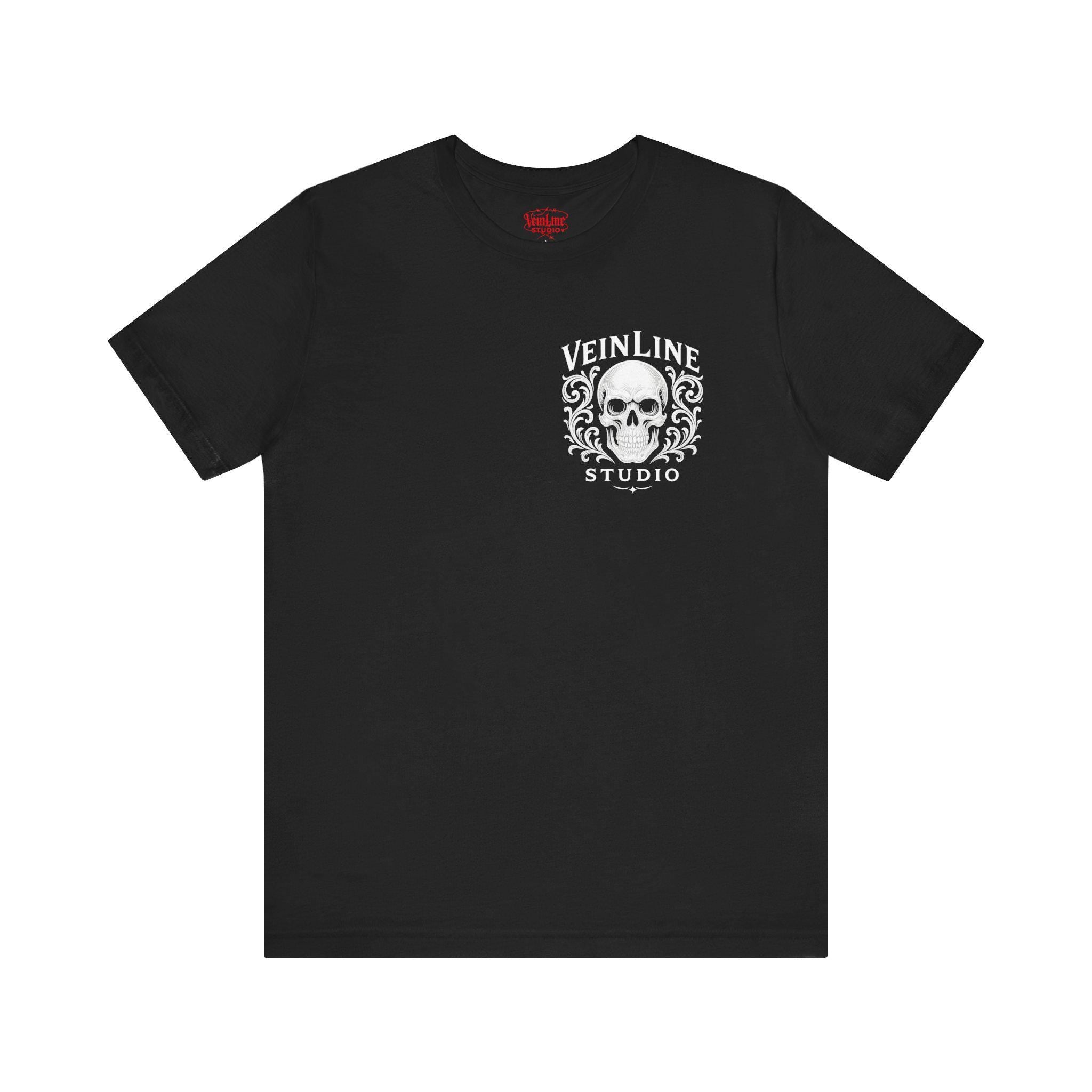 Skull Tshirt VeinLine Studio