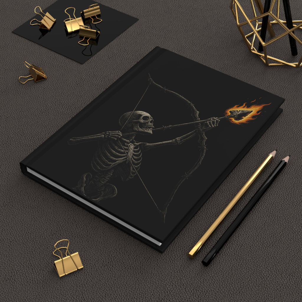 Skeleton Archer Hardcover Journal VeinLine Studio