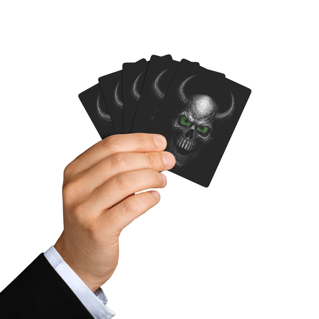Skull Poker Playing Cards VeinLine Studio