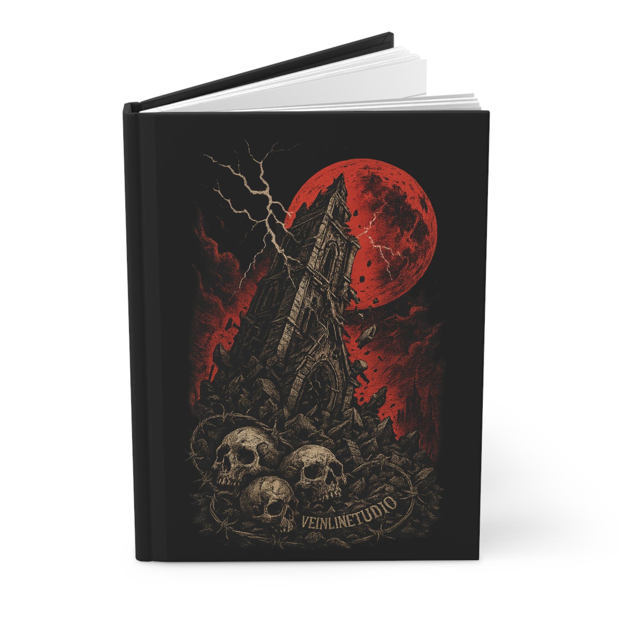 Gothic Hardcover Journal VeinLine Studio