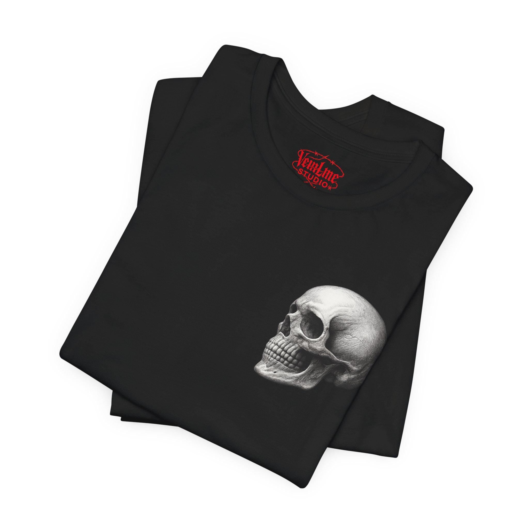 Skull Tshirt by VeinLine Studio