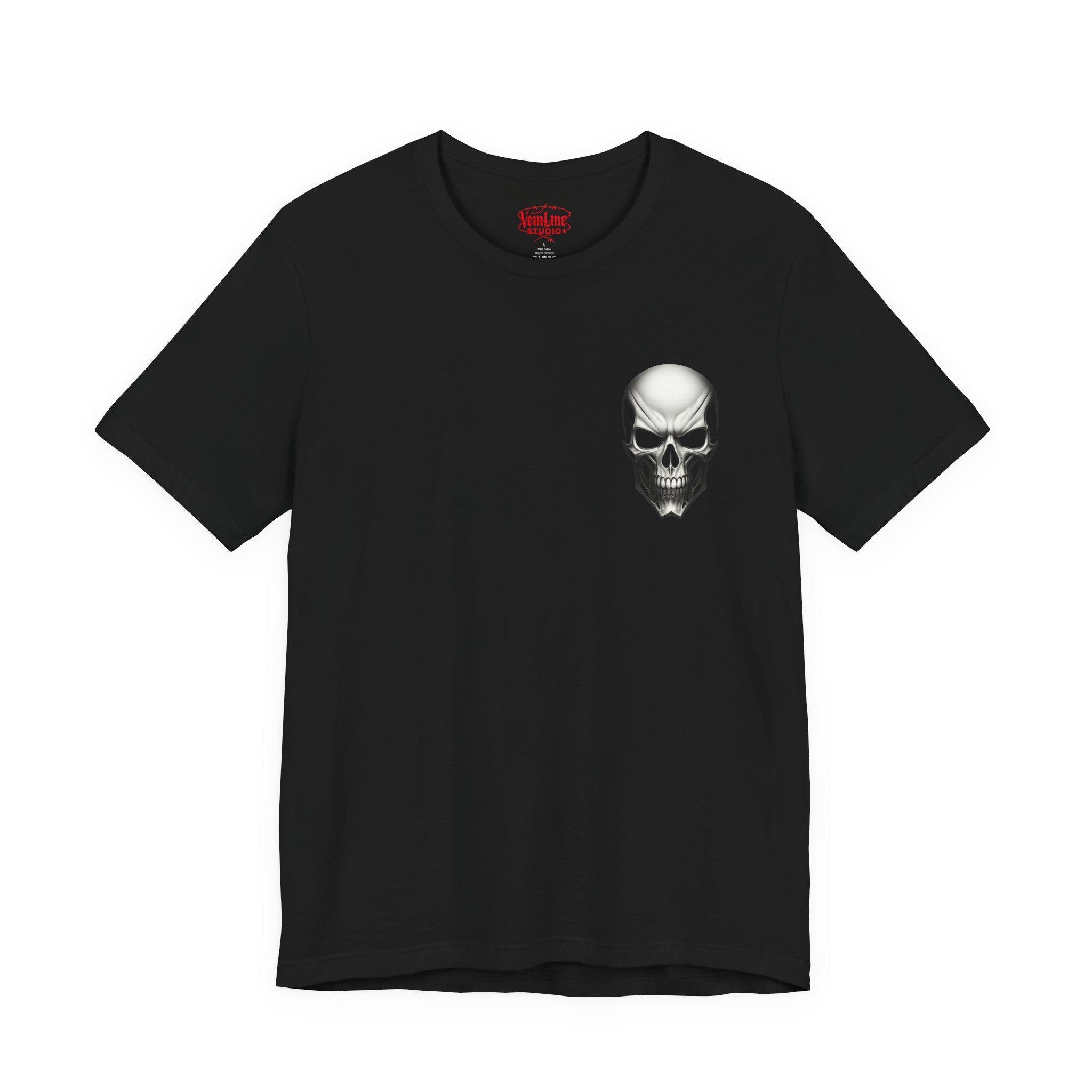 Skull Unisex Tee,  Goth Shirt VeinLine Studio