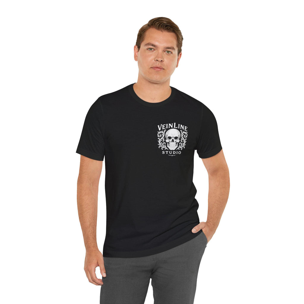 Skull Tshirt VeinLine Studio