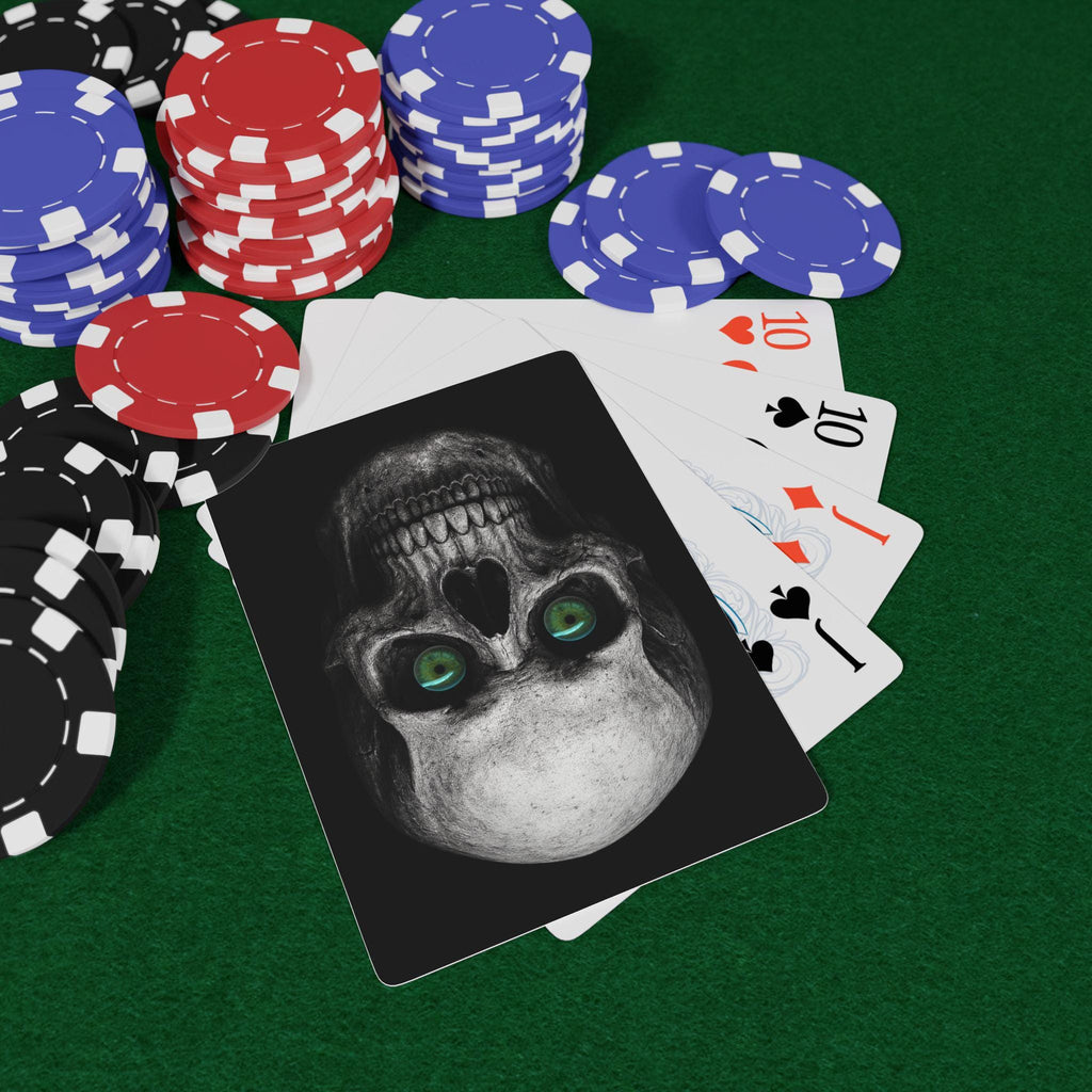 Skull Playing Cards VeinLine Studio