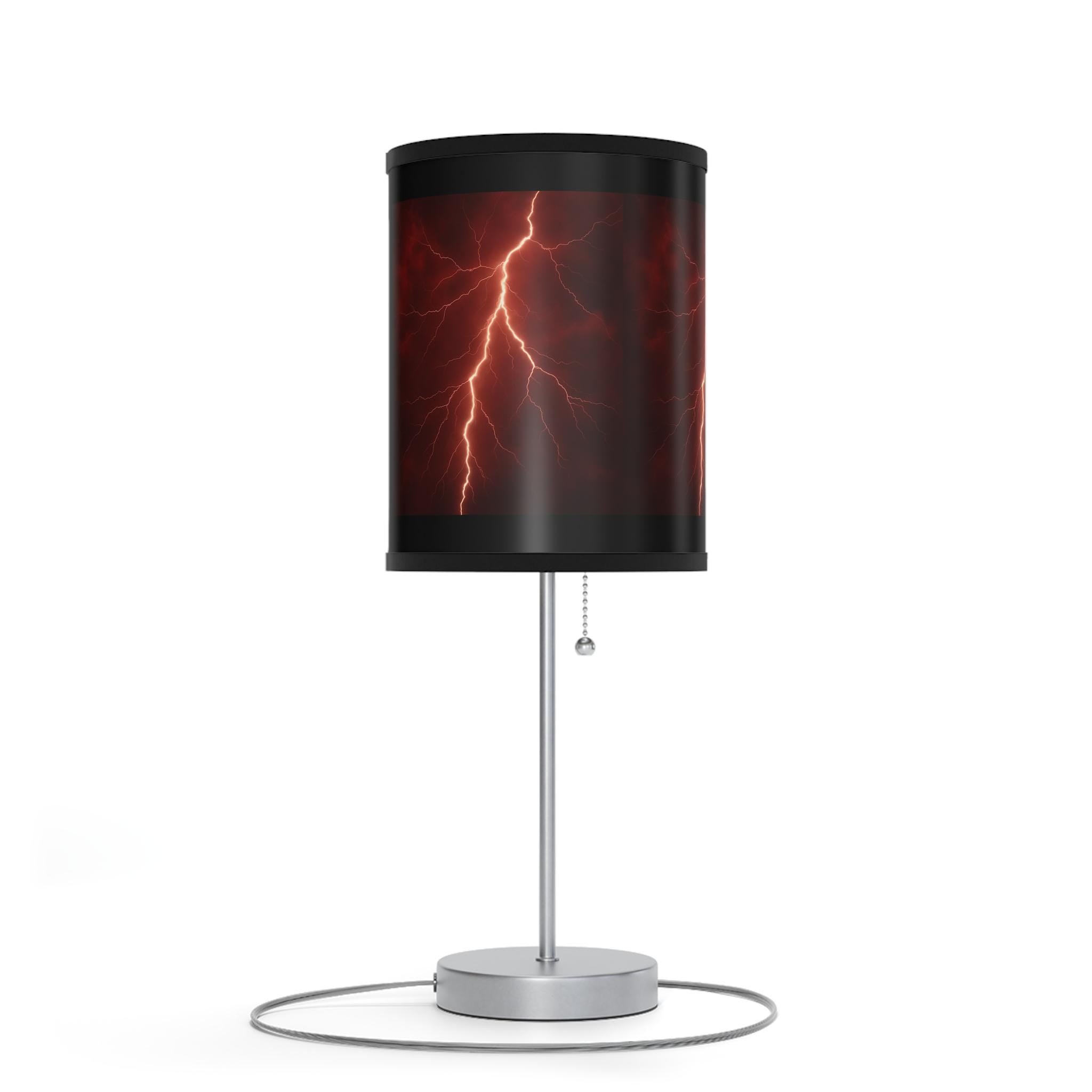 Lightning Bolt Table Lamp VeinLine Studio