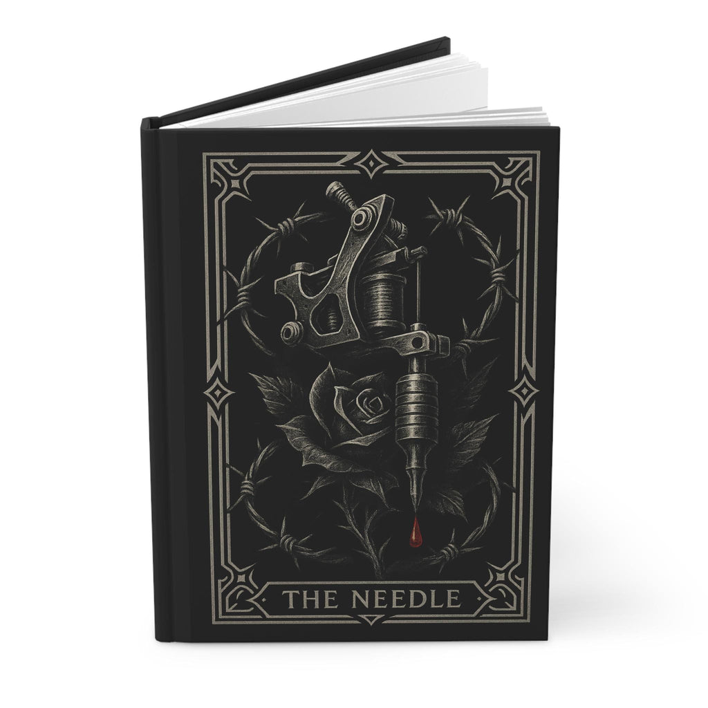 Gothic Tattoo Journal - The Needle, Creative Writing Notebook, VeinLine Studio