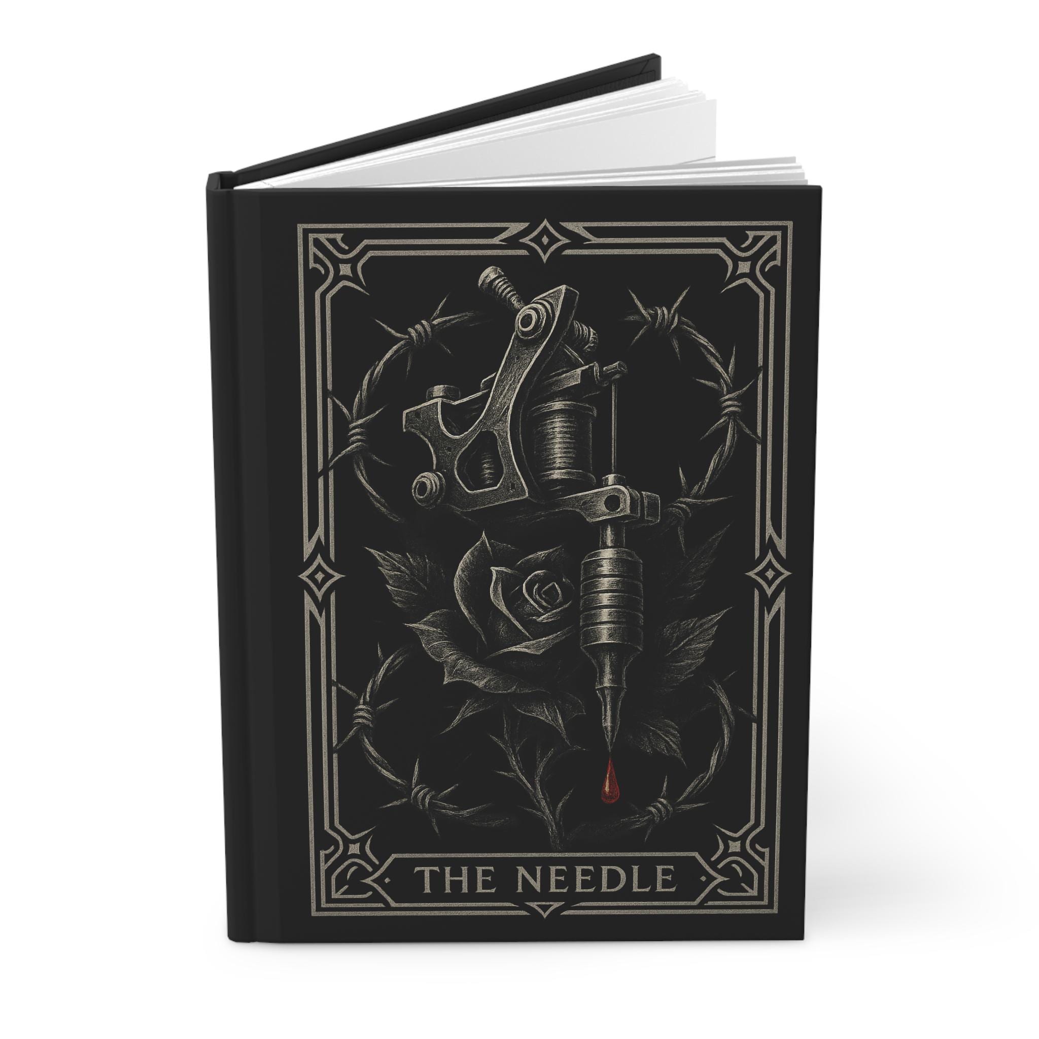Gothic Tattoo Journal - The Needle, Creative Writing Notebook, VeinLine Studio