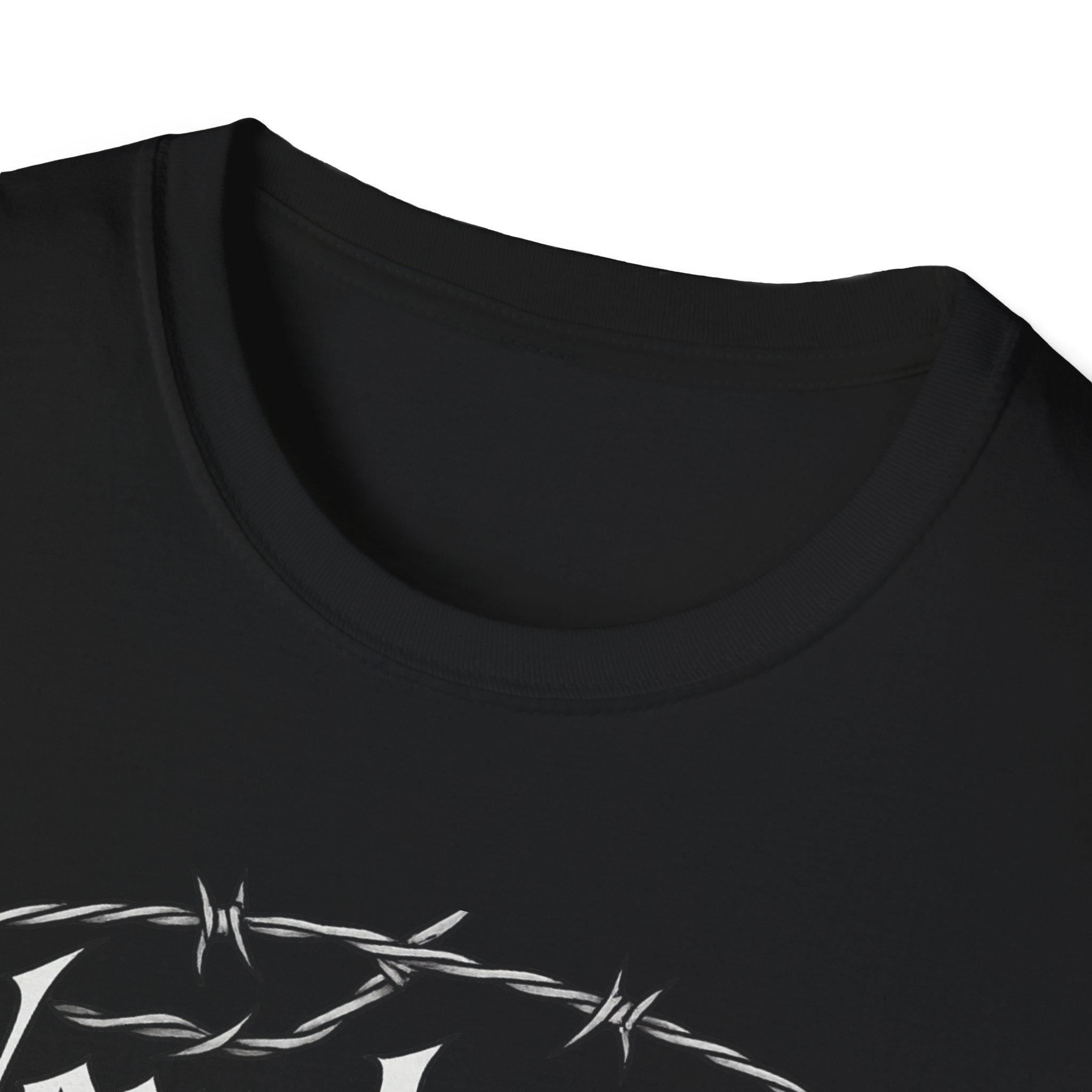 Gothic Skull T-Shirt by VeinLineStudio. Black. Size S-2XL
