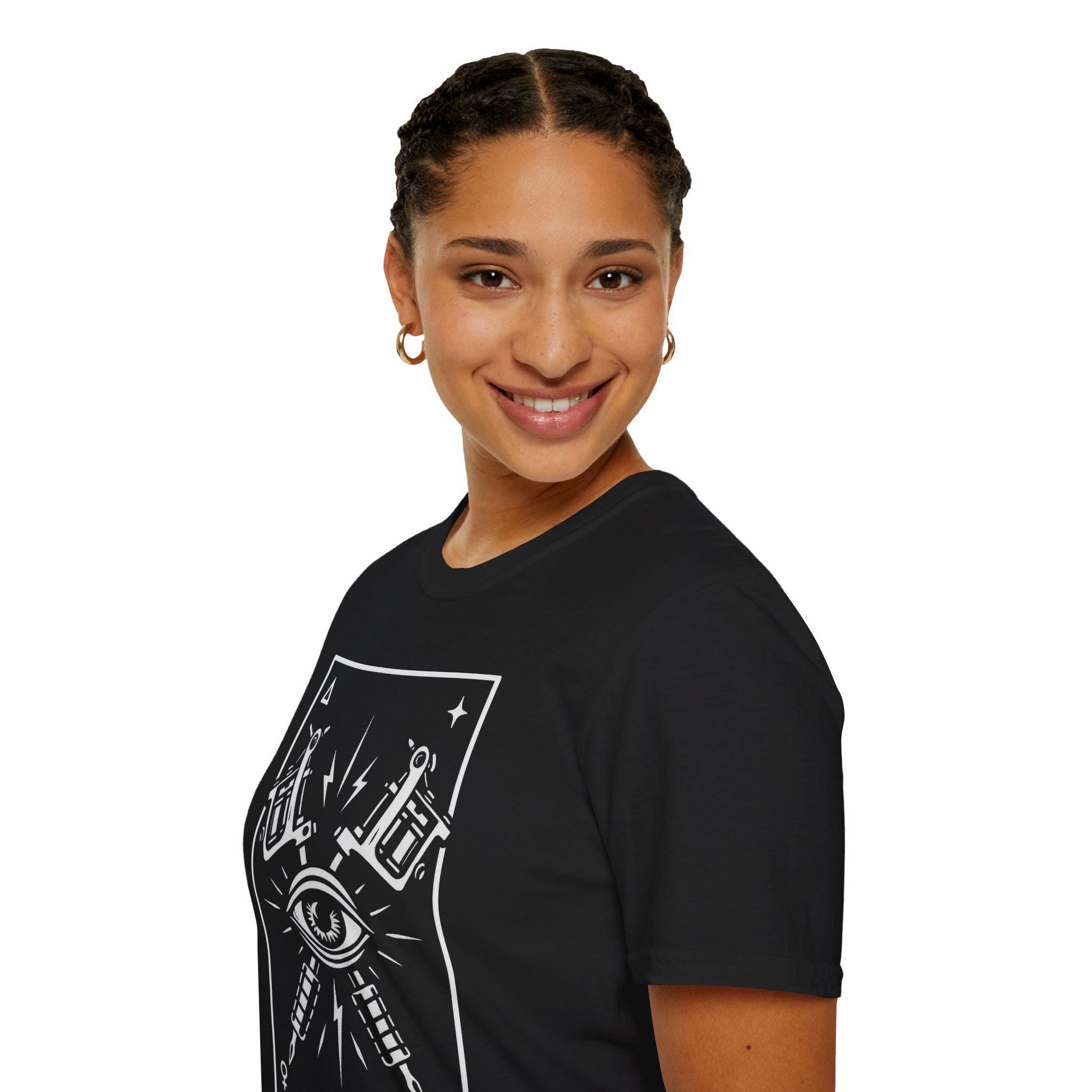 Tattoo-Inspired Graphic T-Shirt VeinLine Studio