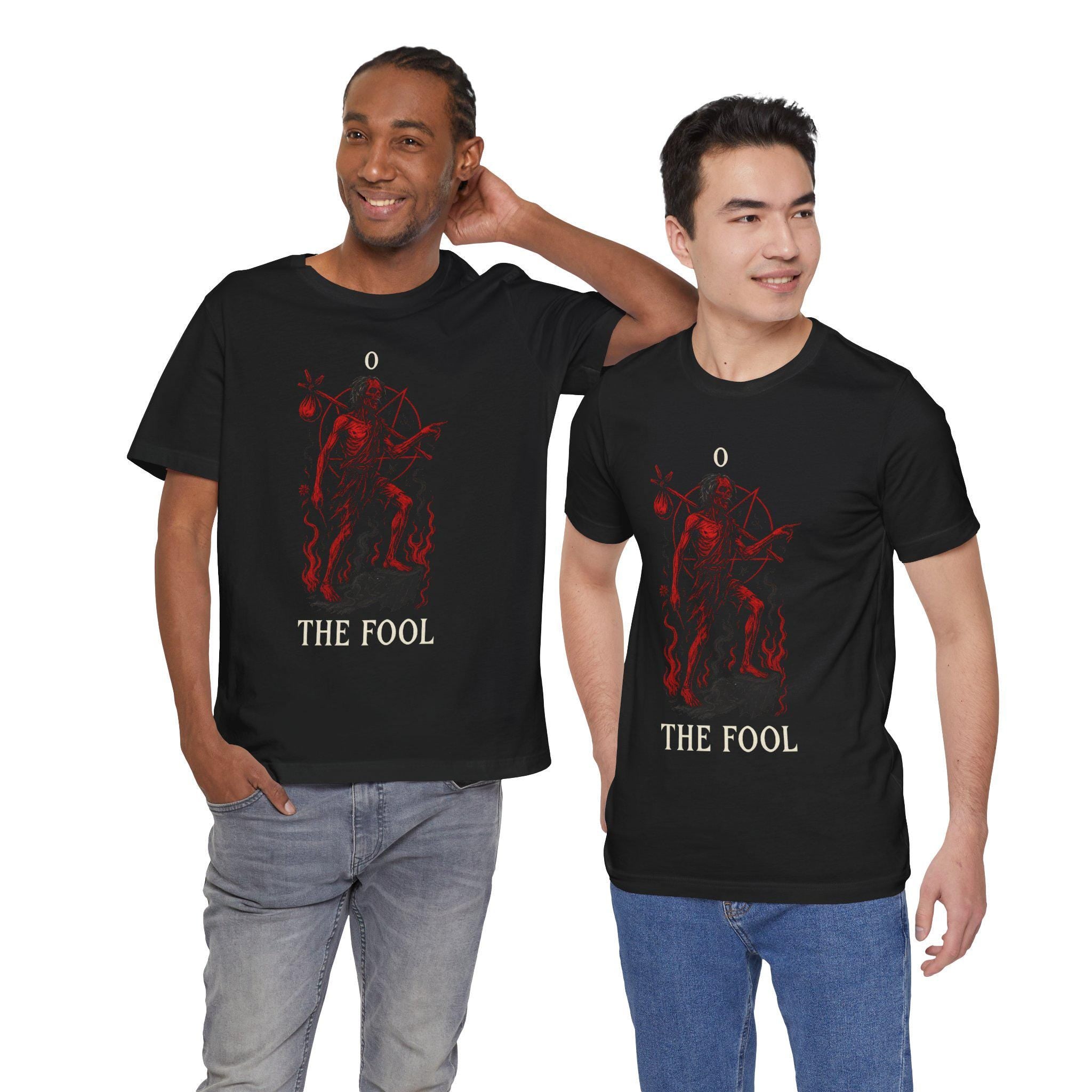 The Fool Tarot Graphic T-Shirt VeinLine Studio