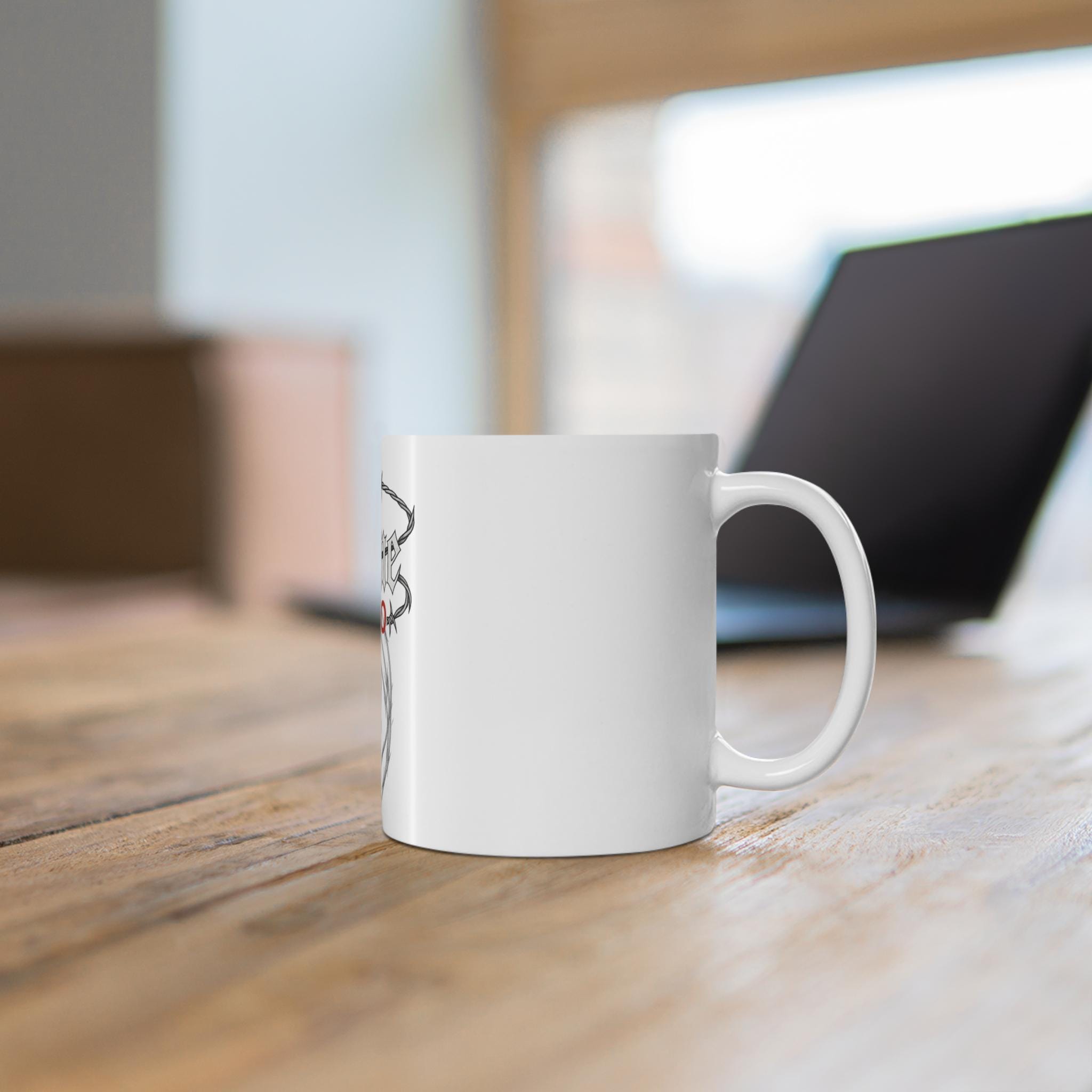 Skull Mug by VeinLineStudio