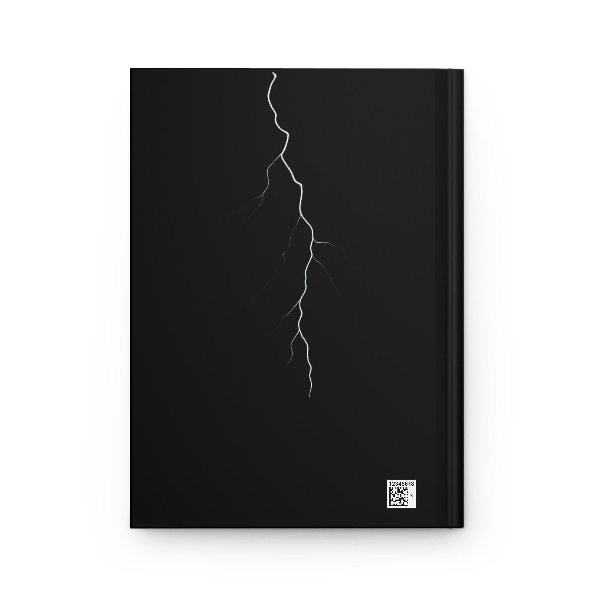 Gothic Tattoo Journal: Black Notebook VeinLine Studio