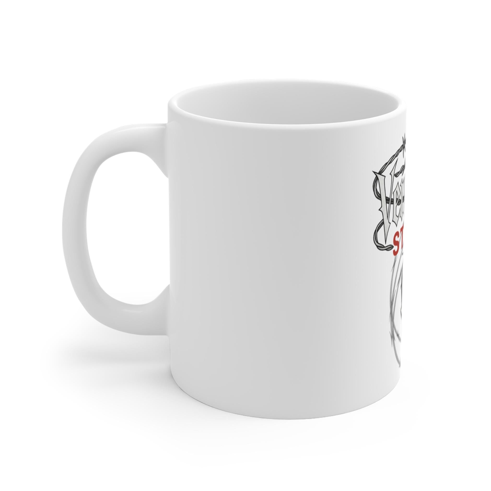 Skull Mug by VeinLineStudio
