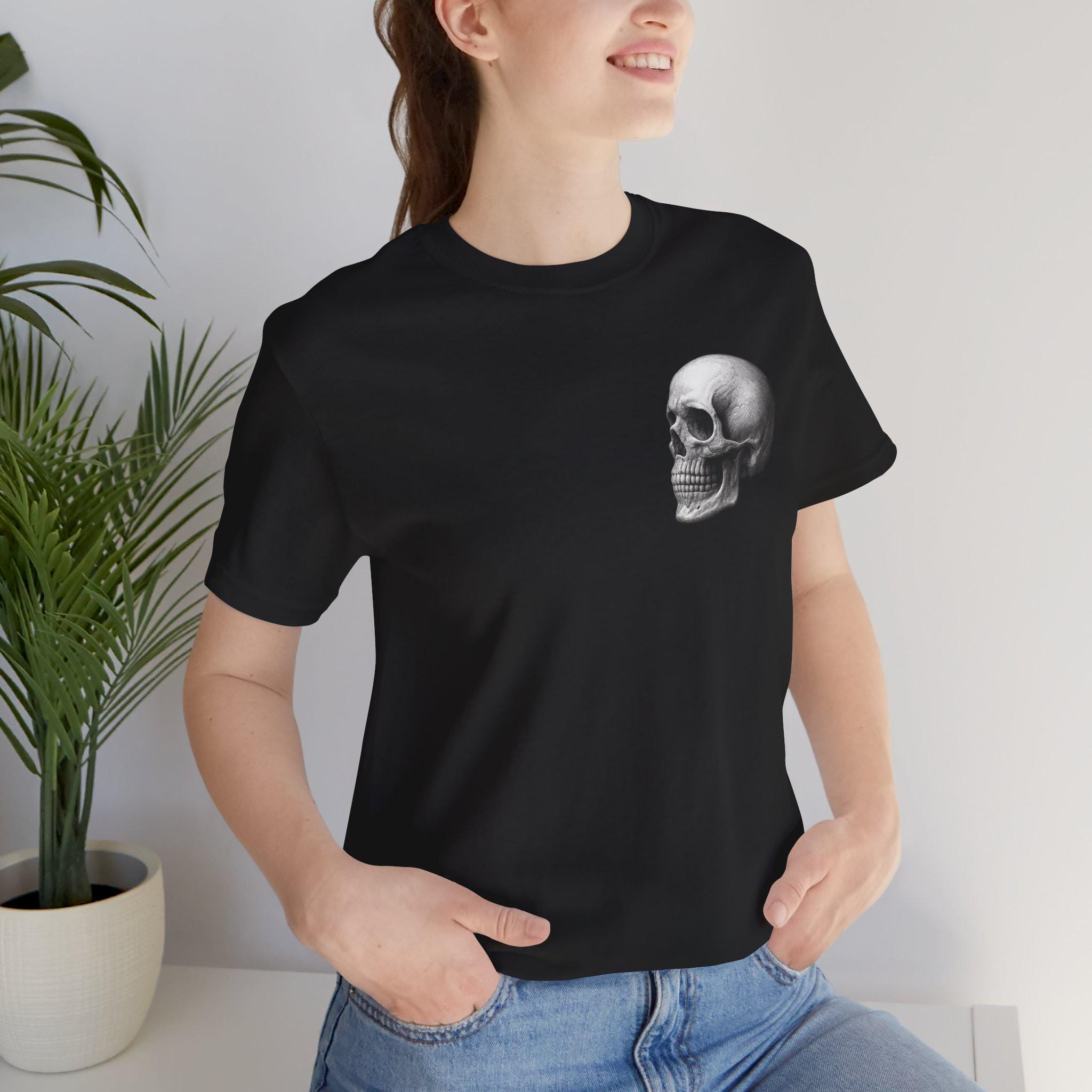 Skull Tshirt by VeinLine Studio