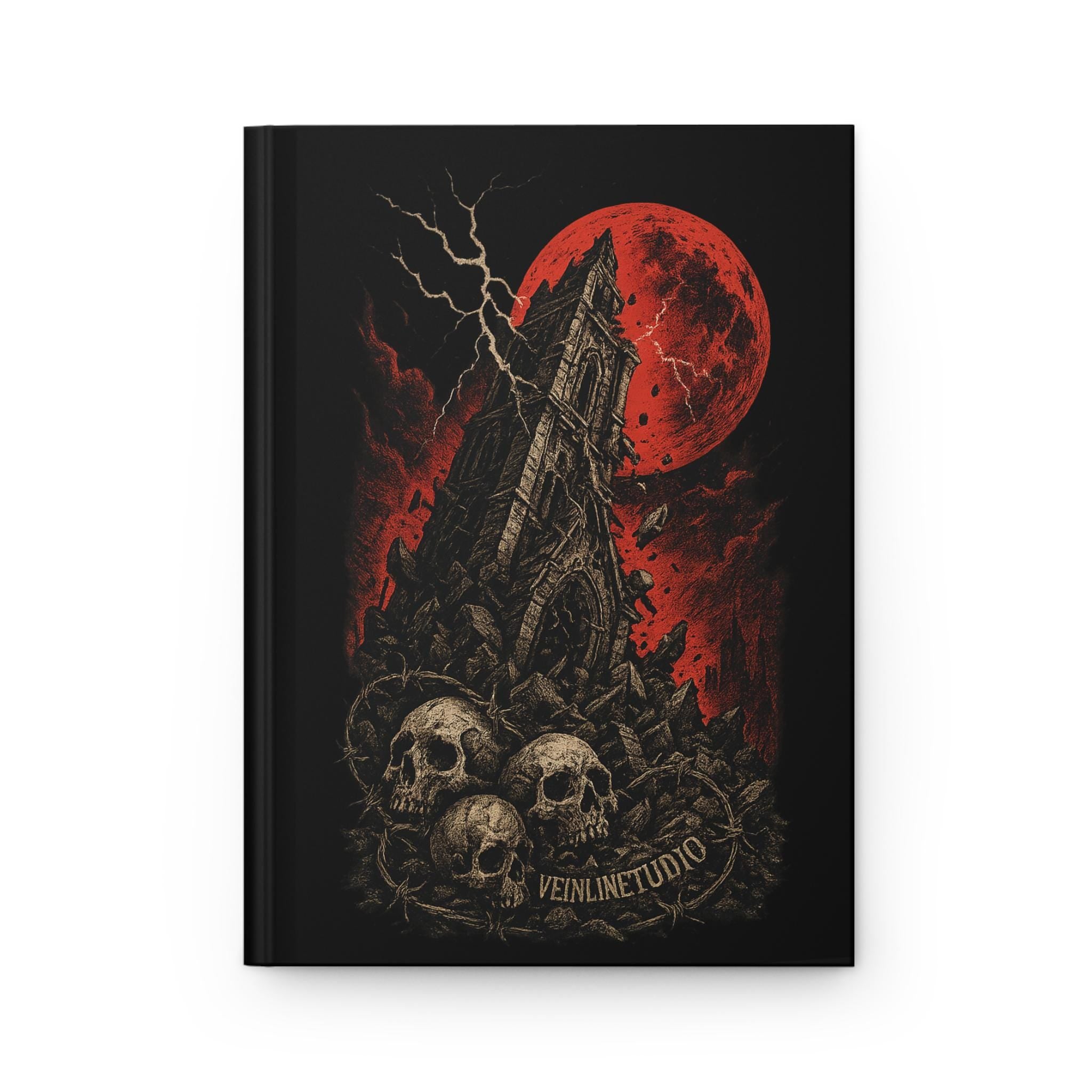 Gothic Hardcover Journal VeinLine Studio