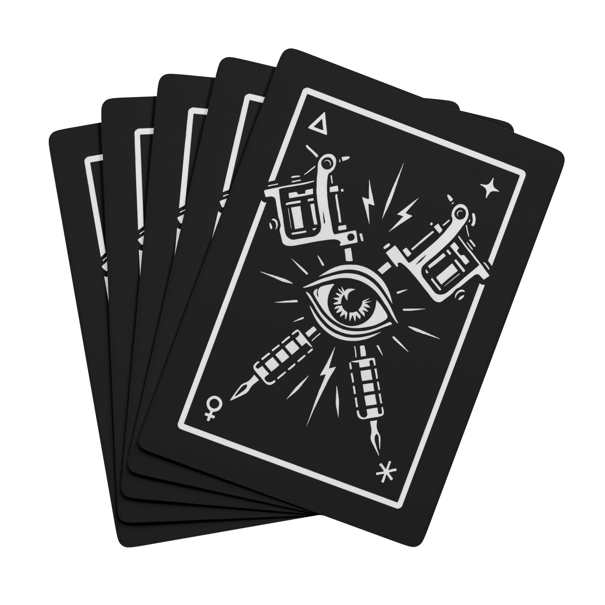 Tattoo-Inspired Playing Cards VeinLine Studio