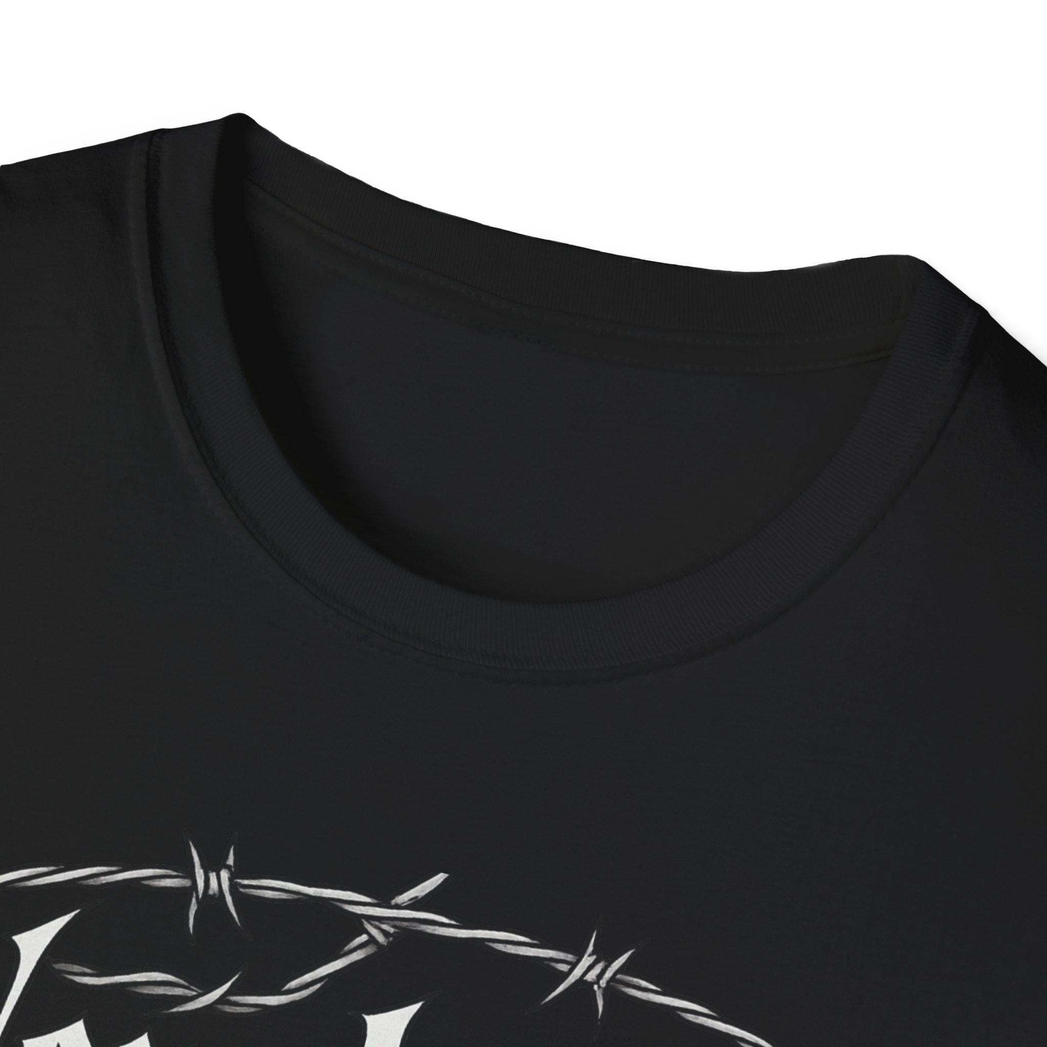 Gothic Skull T-Shirt by VeinLineStudio. Black. Size S-2XL
