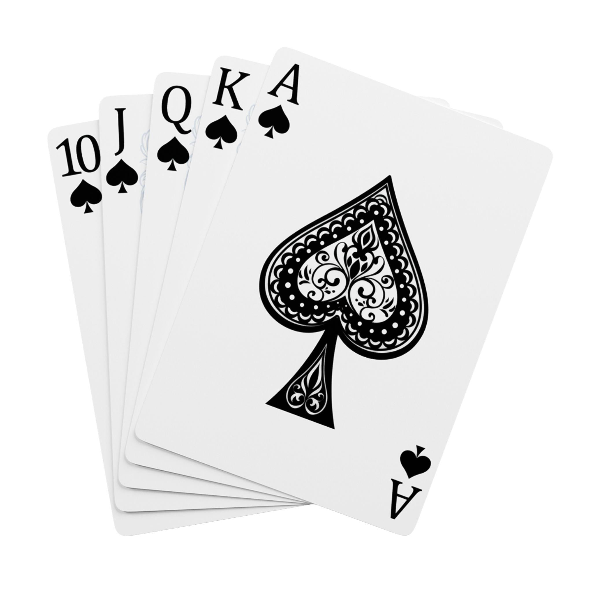 Custom Poker Playing Cards: Unique Card Deck VeinLine Studio