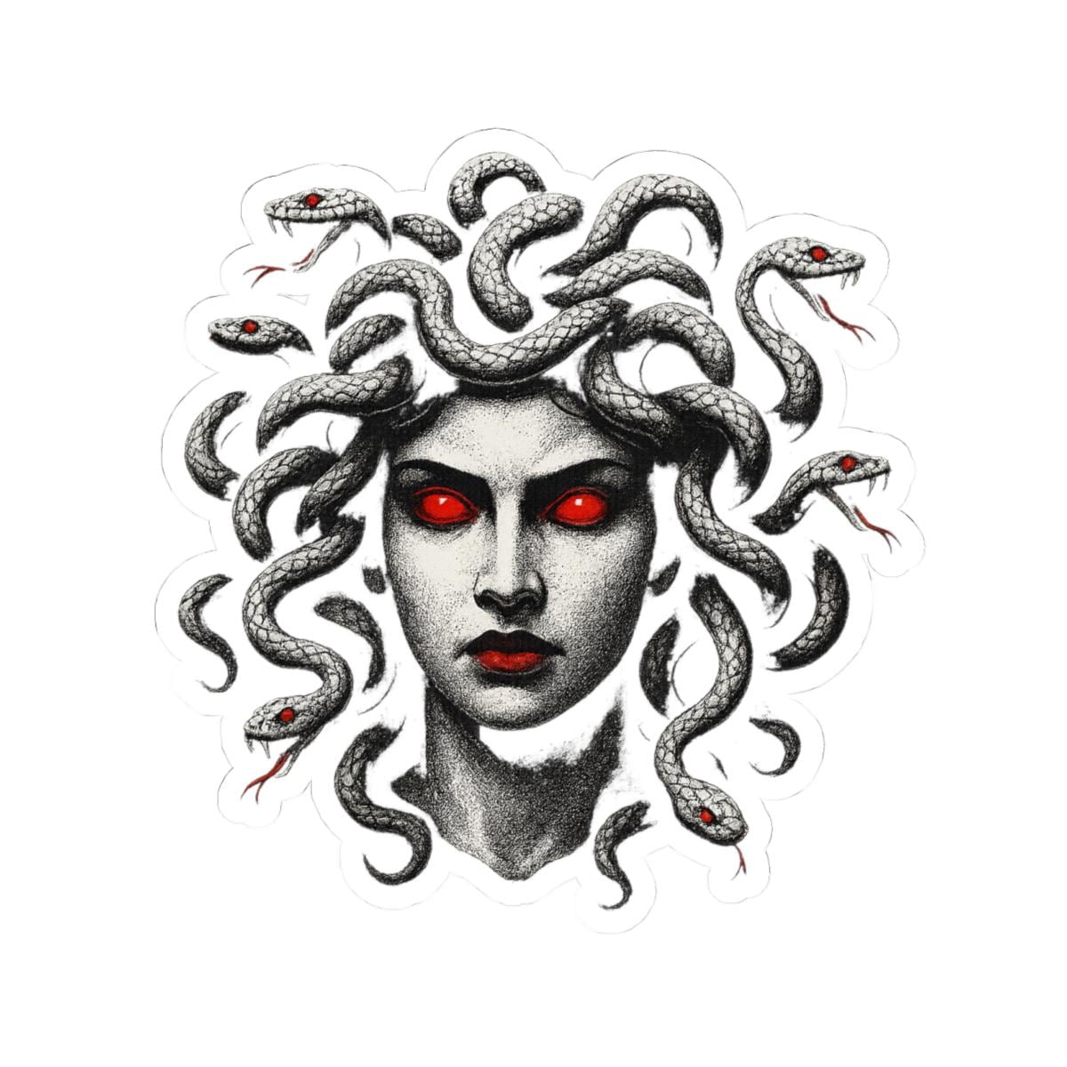 Medusa Sticker VeinLine Studio