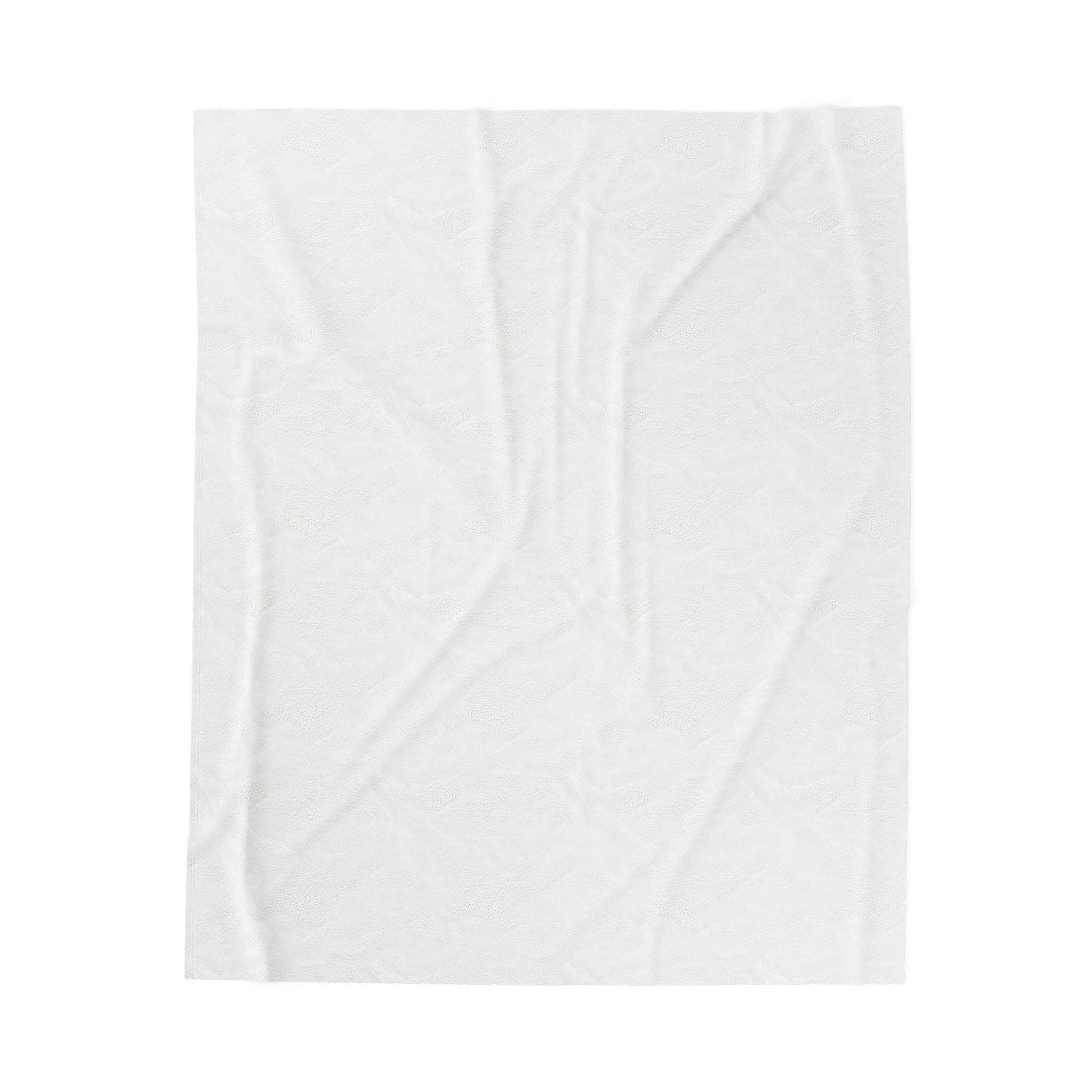 Velveteen Plush Blanket for Home Decor, VeinLine Studio