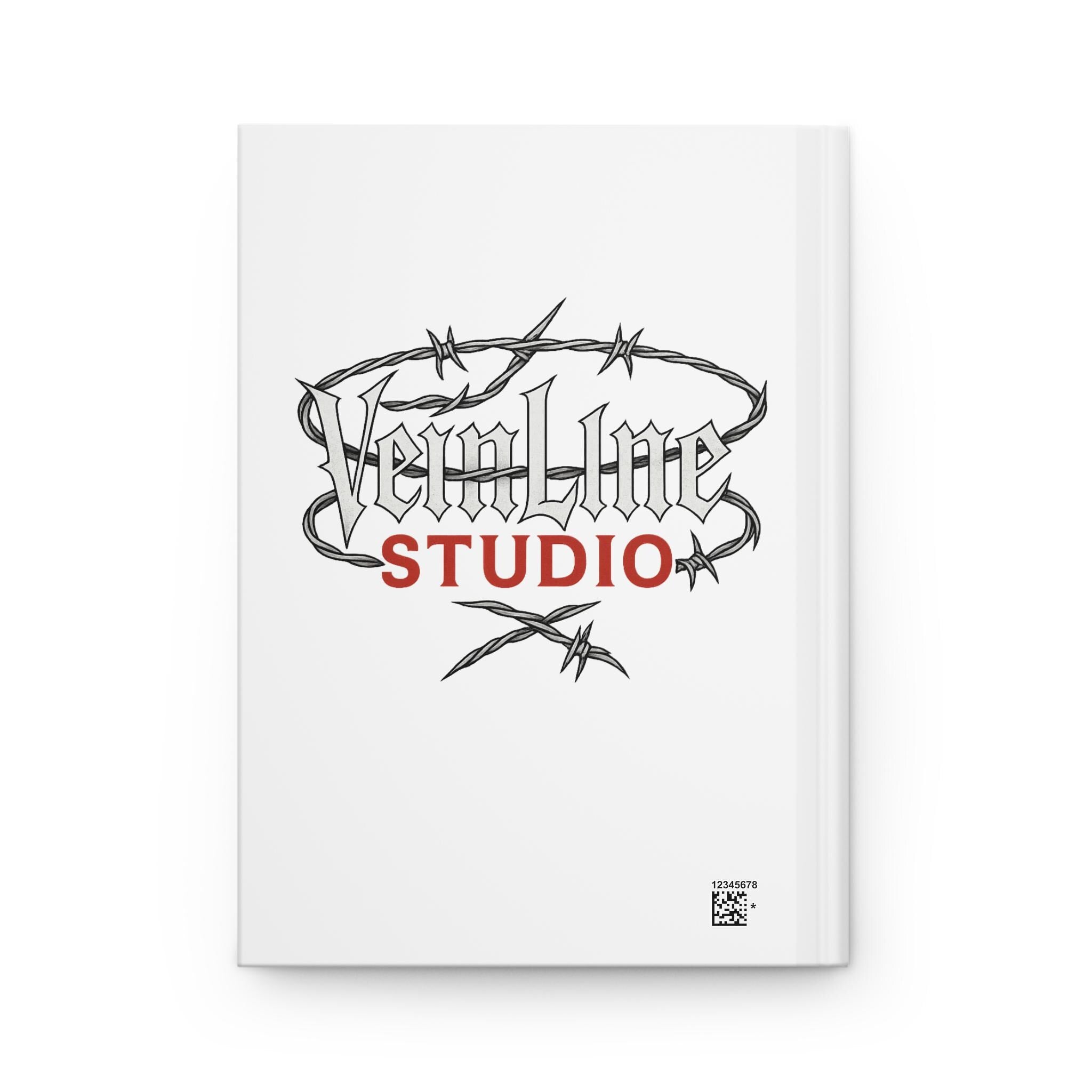 Gothic Hardcover Journal, Death Tarot Design, VeinLine Studio