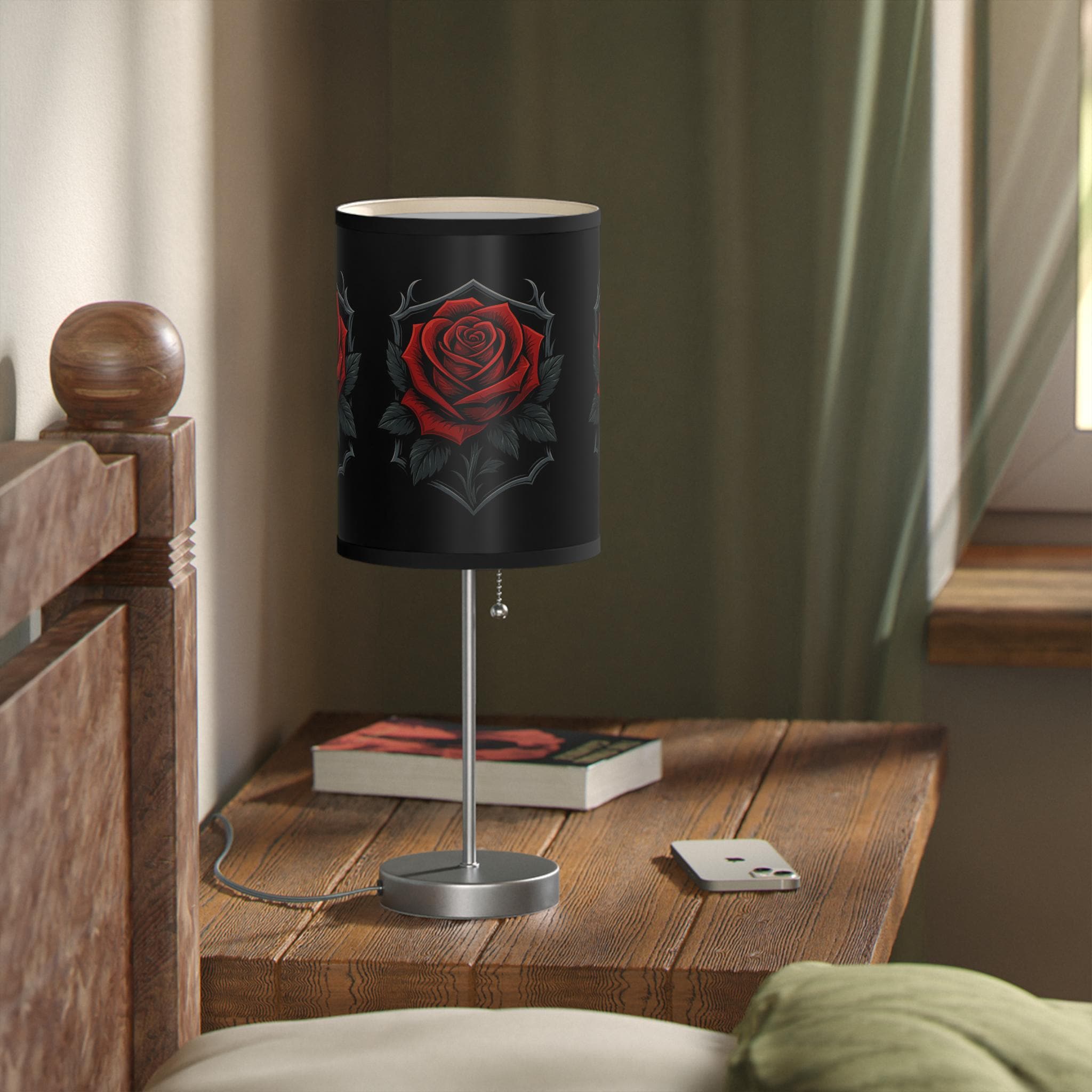 Rose lamp by VeinLineStudio